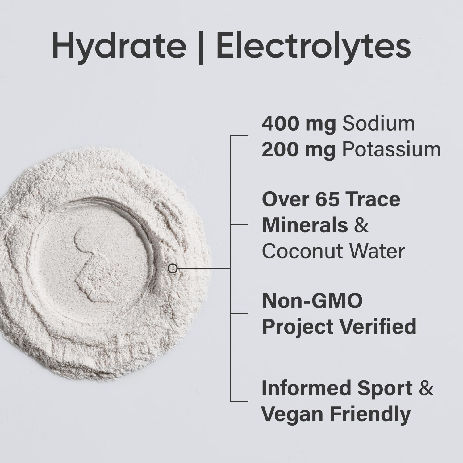 Sports Research Hydrate Electrolytes Powder Packets - Sugar-Free & Naturally Flavored