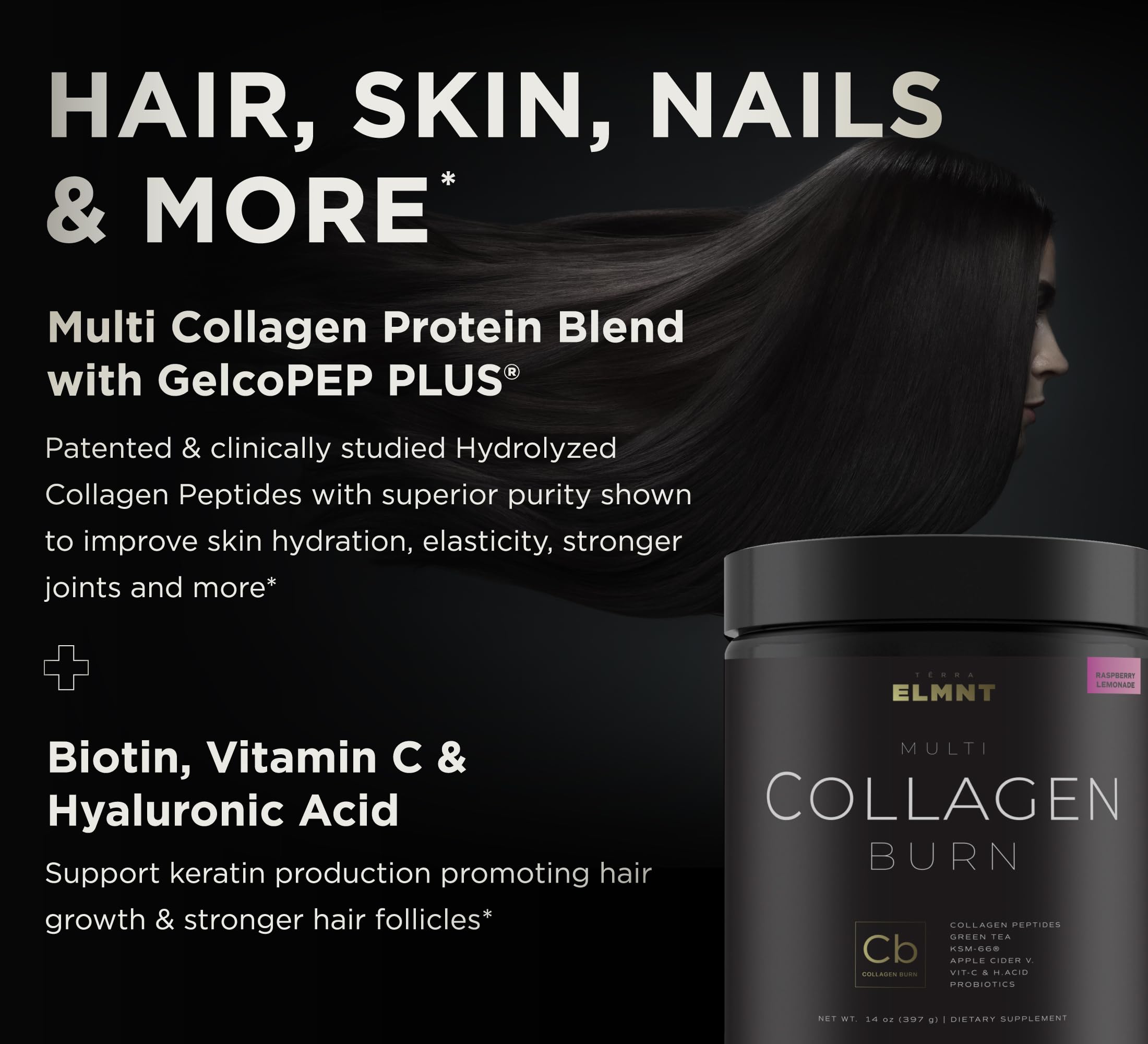 Super Collagen Burn - Premium Multi Collagen Powder for Women Weight Loss & Beauty