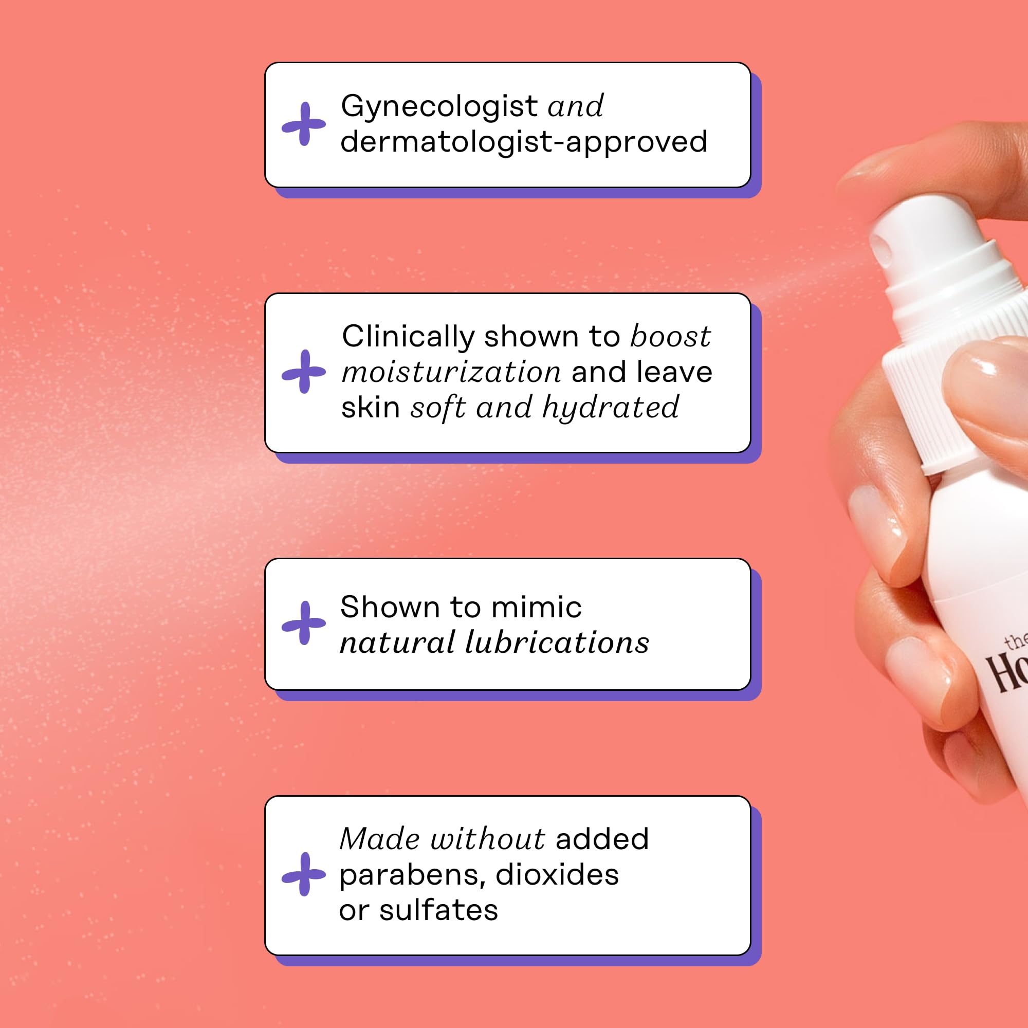 The Honey Pot Company - Refreshing and Restorative Panty and Body Plant-Derived Deodorant Spray