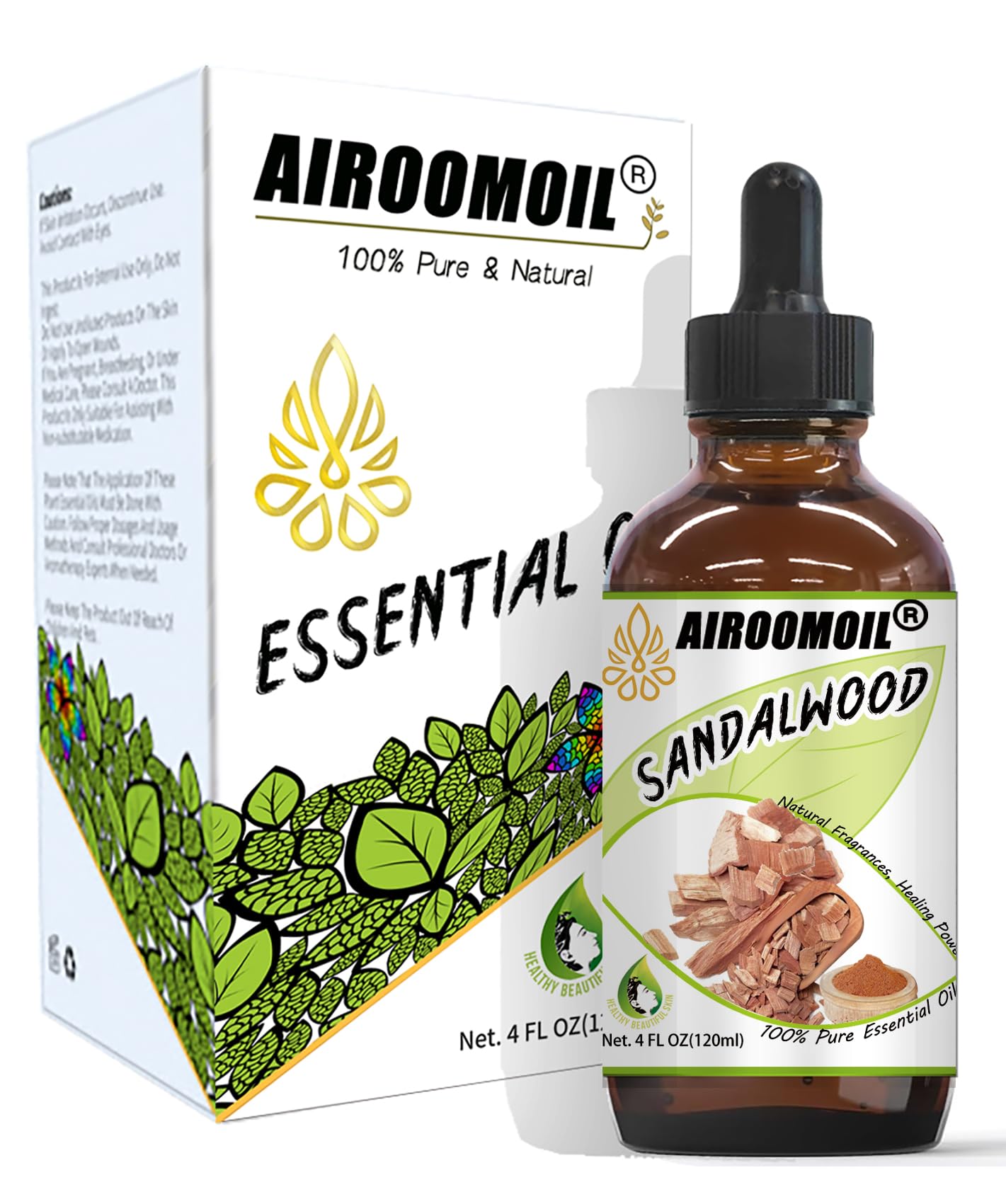 Sandalwood Essential Oil Woodsy Fragrance for Aromatherapy Diffuser Perfume Scents Oil