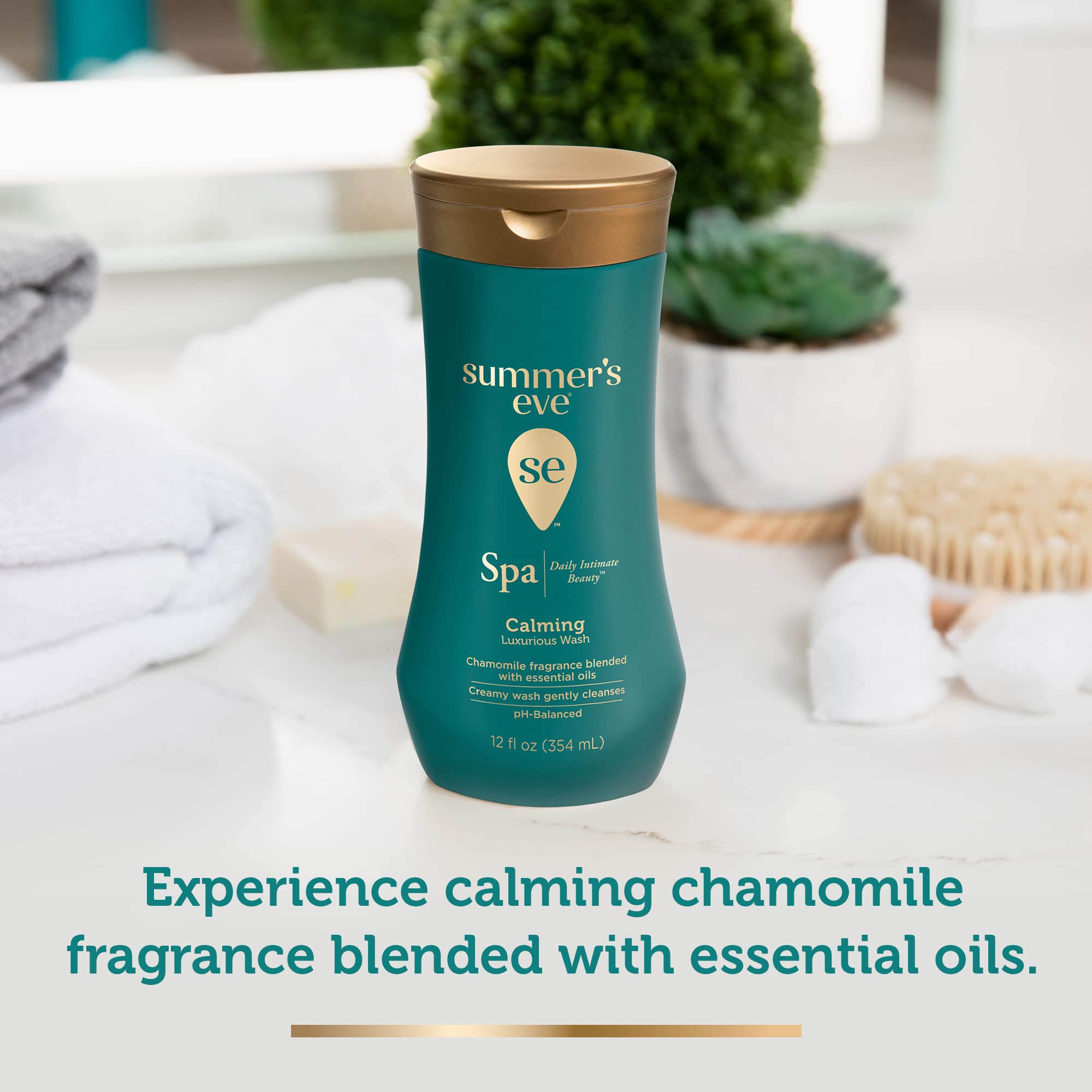 Summer's Eve Spa Daily Intimate Wash, Luxurious Cleansing All Over Feminine Body Wash