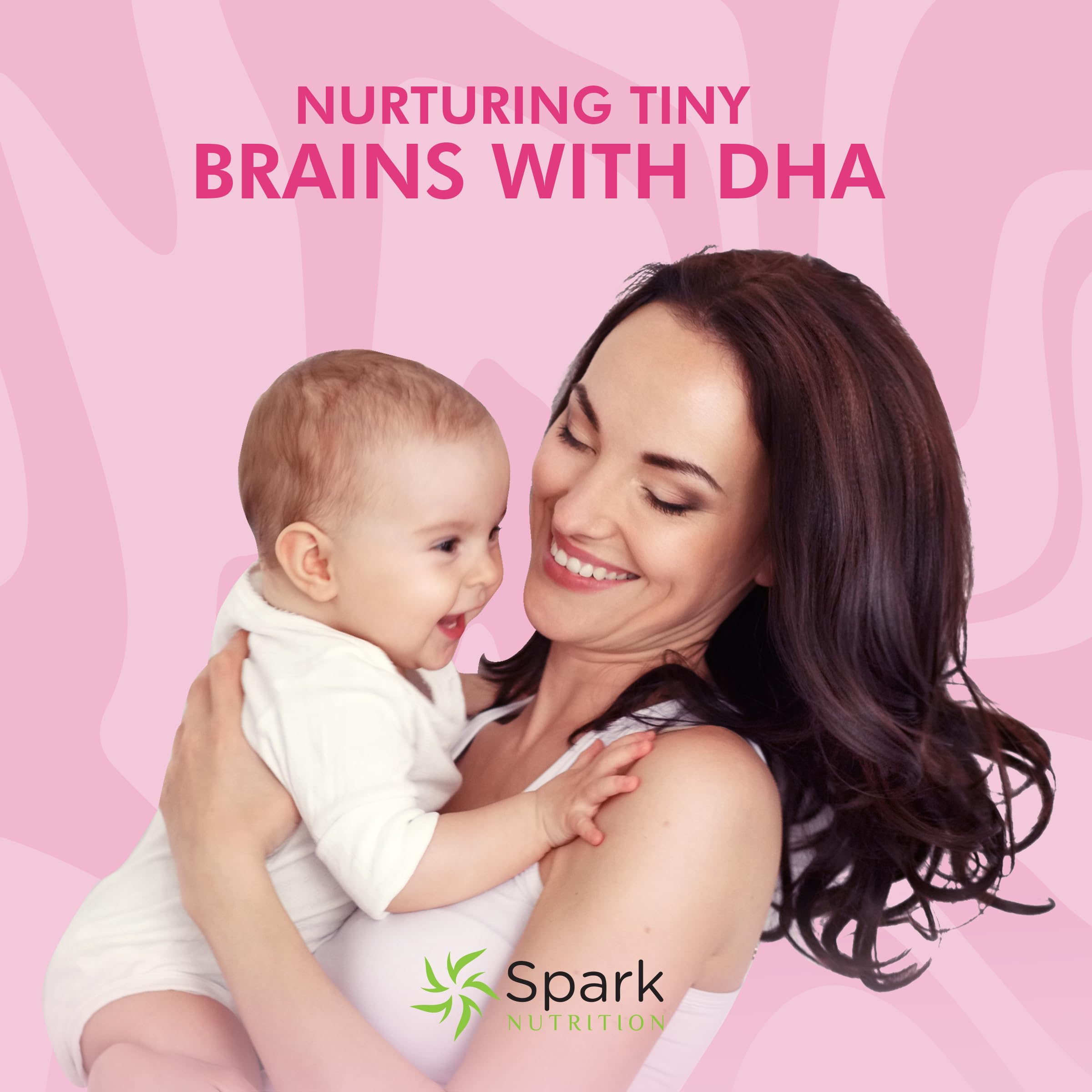 Pregnaforte Prenatal Multivitamin 60 days: Folic acid, Omega-3 DHA/EPA, Vitamins A, B6, B12, C, D3, E