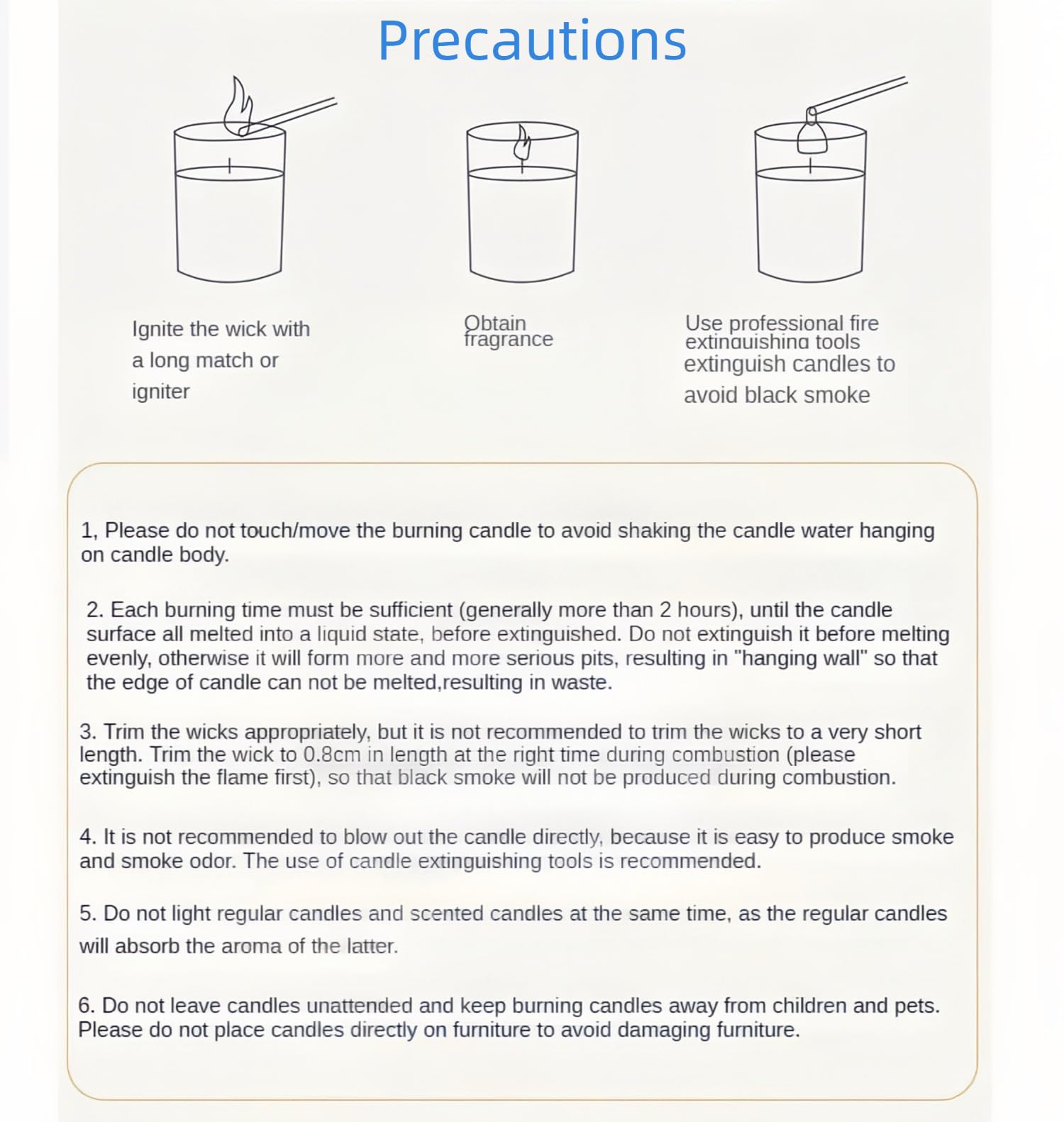 Candles Clearance | Eucalyptus & Orange Aromatherapy Candles | 10 oz Scented Candles