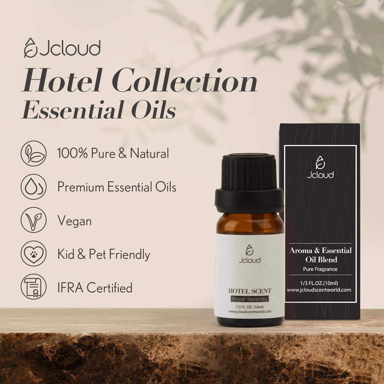 JCLOUD Royal Serenity Essential Oil Inspired by Ritz-Carlton Hotel | Hotel Collection - Pure Aromatherapy