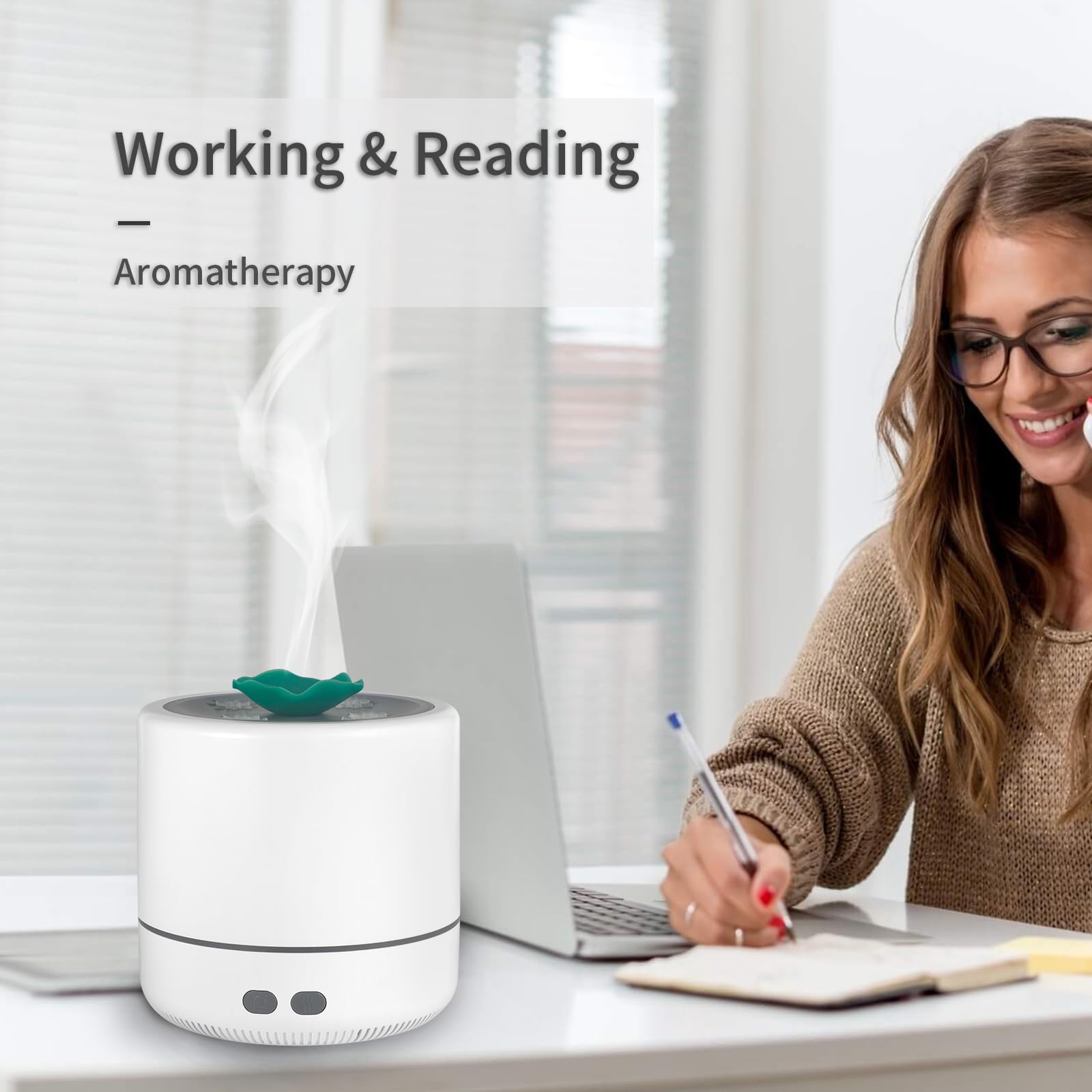 Essential Oil Diffuser, Plug in Silent Essential Oil Diffuser, Ultrasonic Aromatherapy Fragrant Oil