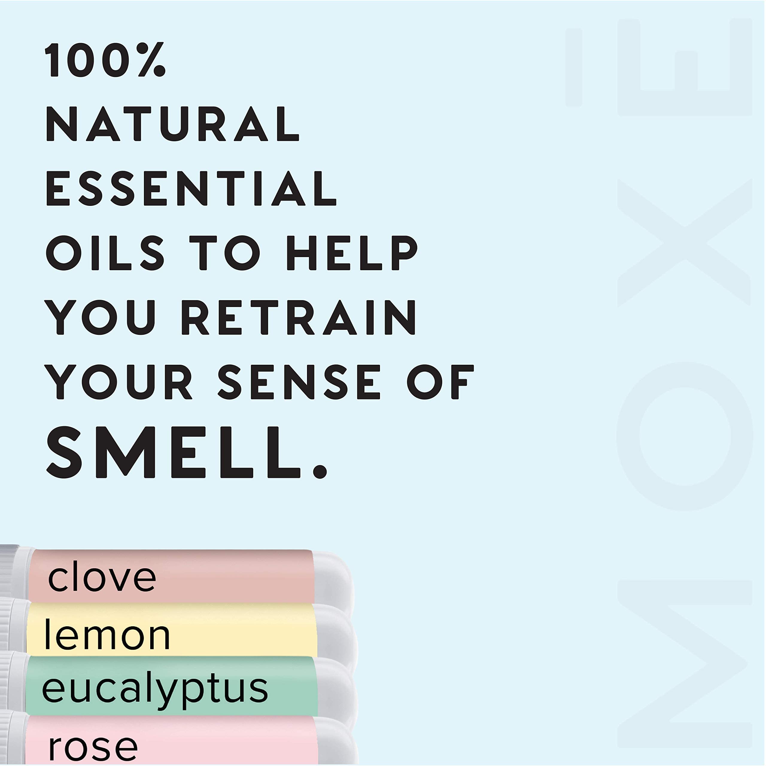 MOXĒ Smell Training Kit, Made in USA, 4 Essential Oils, Olfactory Regeneration, Helps Restore Sense