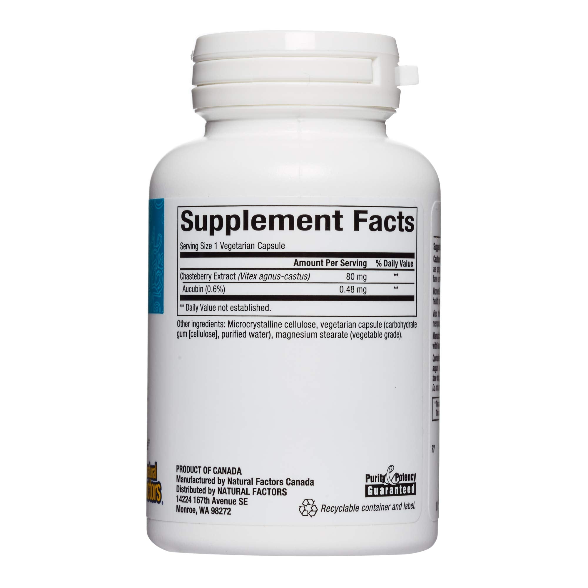 WomenSense by Natural Factors, Vitex Chasteberry Extract, Helps Sooth Symptoms of PMS and Menopause