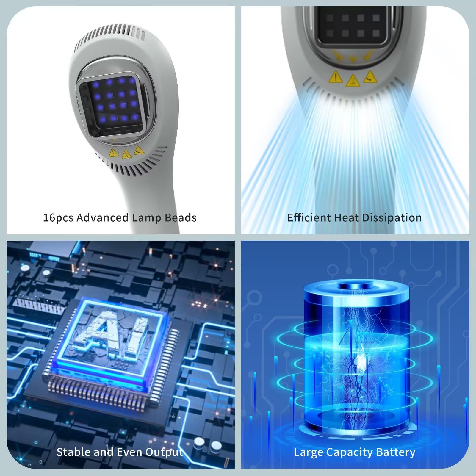 HaSoCare Phototharepy Light, UV Light for Home Use