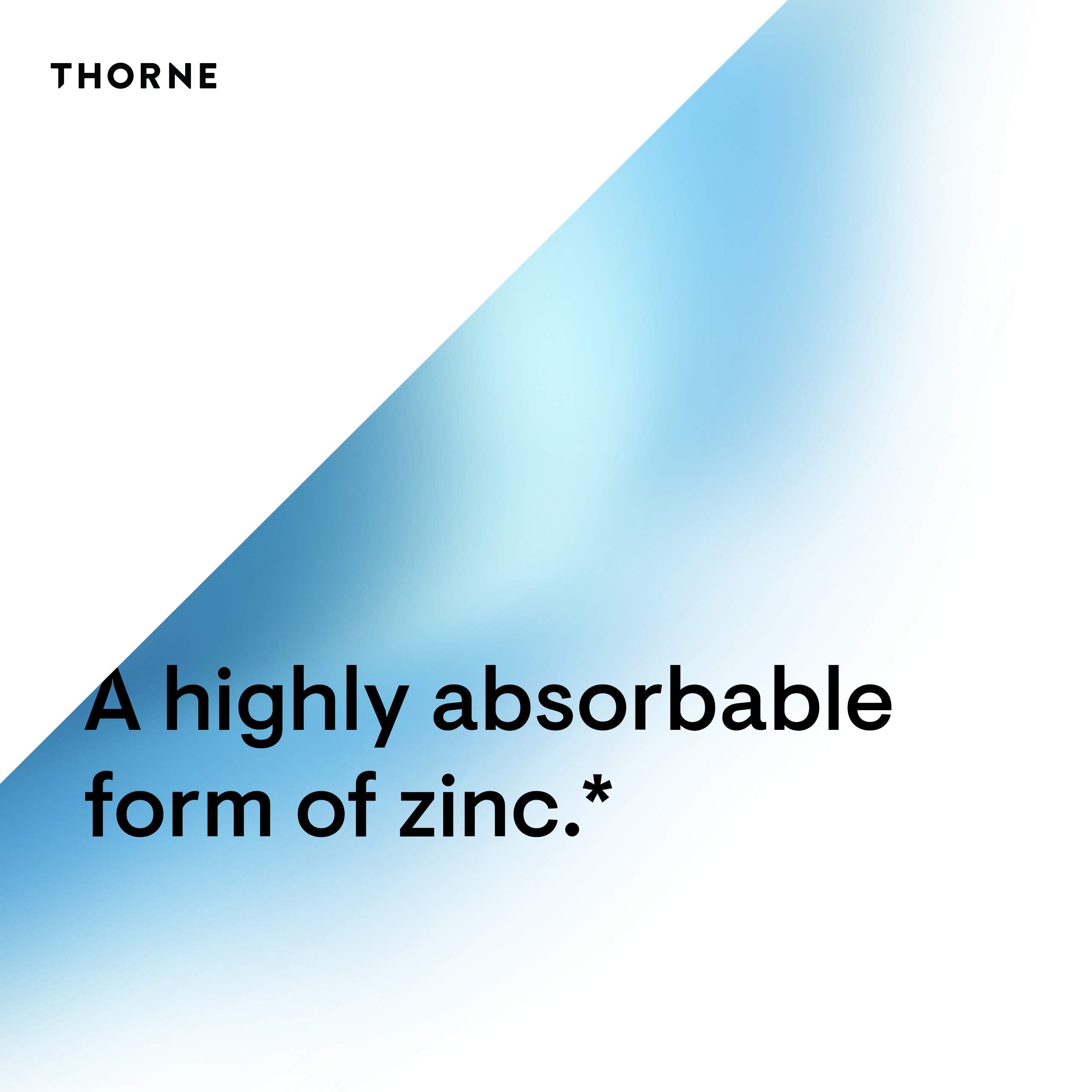 Thorne Zinc Picolinate 30 mg - Well-Absorbed Zinc Supplement for Growth and Immune
