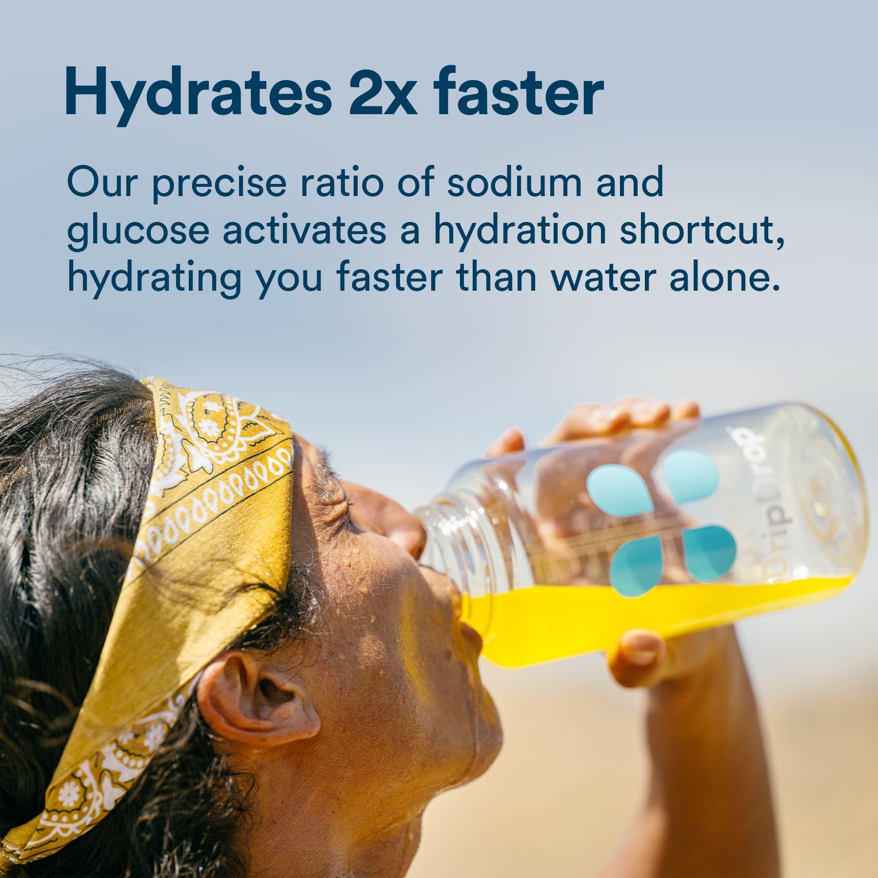 DripDrop Hydration - Electrolyte Powder Packets - Watermelon, Berry, Orange, Lemon