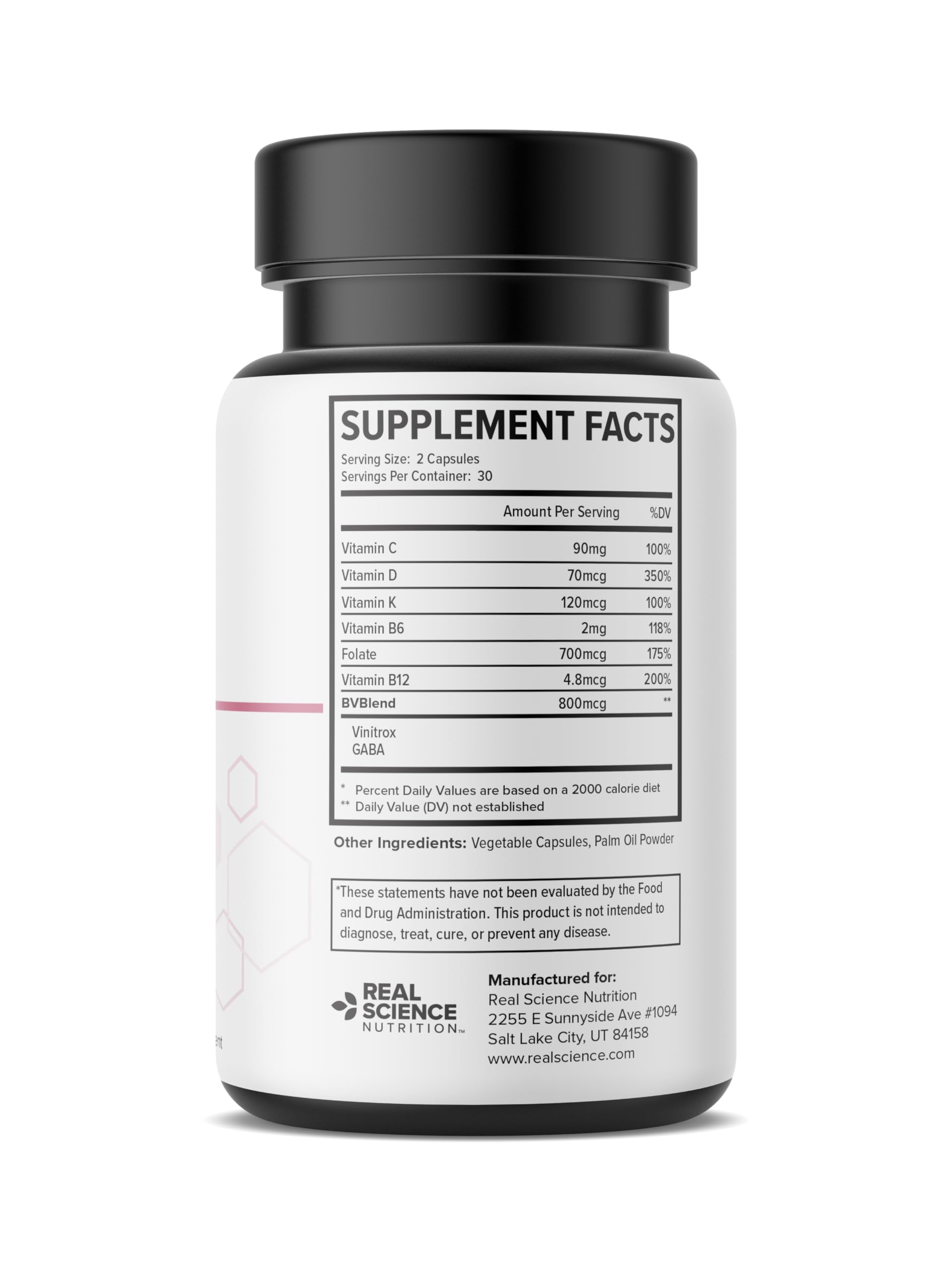 Real Science Nutrition Offers Bacterial VaginX Miracle - Nitric Oxide Enhanced Formulated