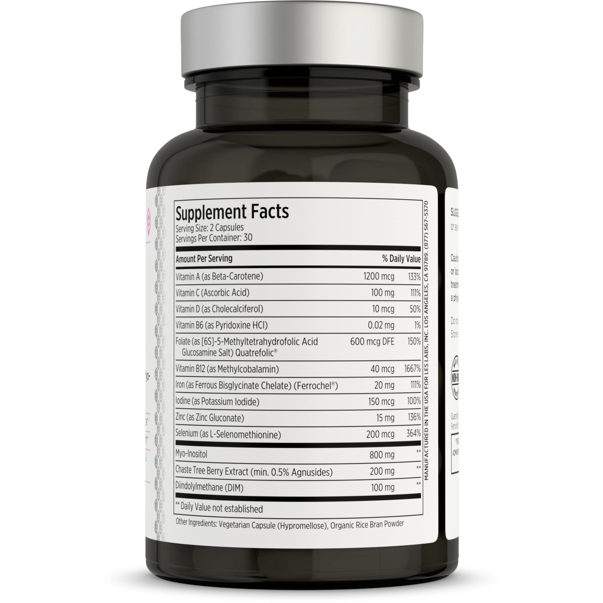 LES Labs Fertility Health – Cycle Regulation, Ovulation & Fertility Support, Hormonal Balance, Ovarian Health