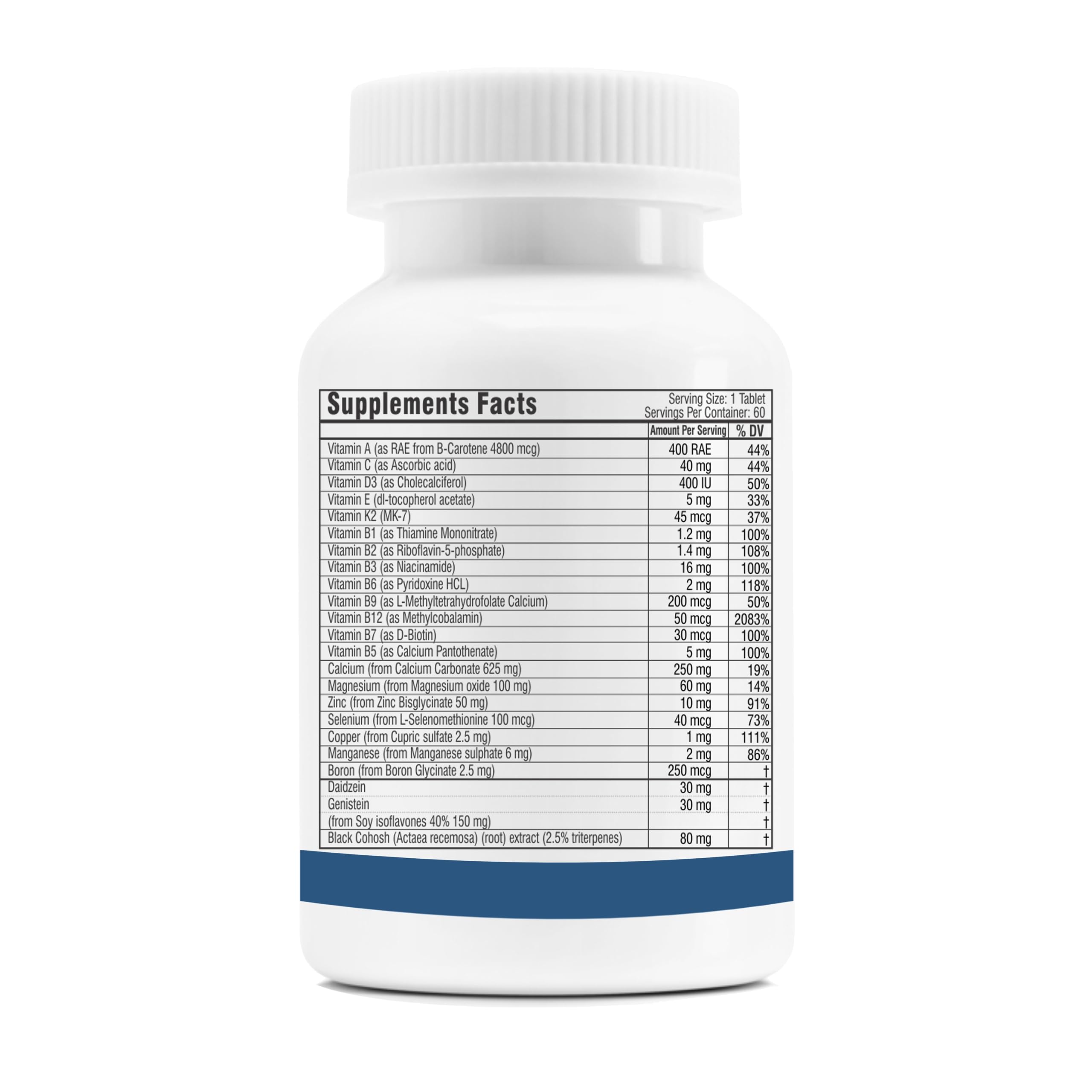 Trexgenics MENOSTOP Complete Menopause Support with Isoflavones