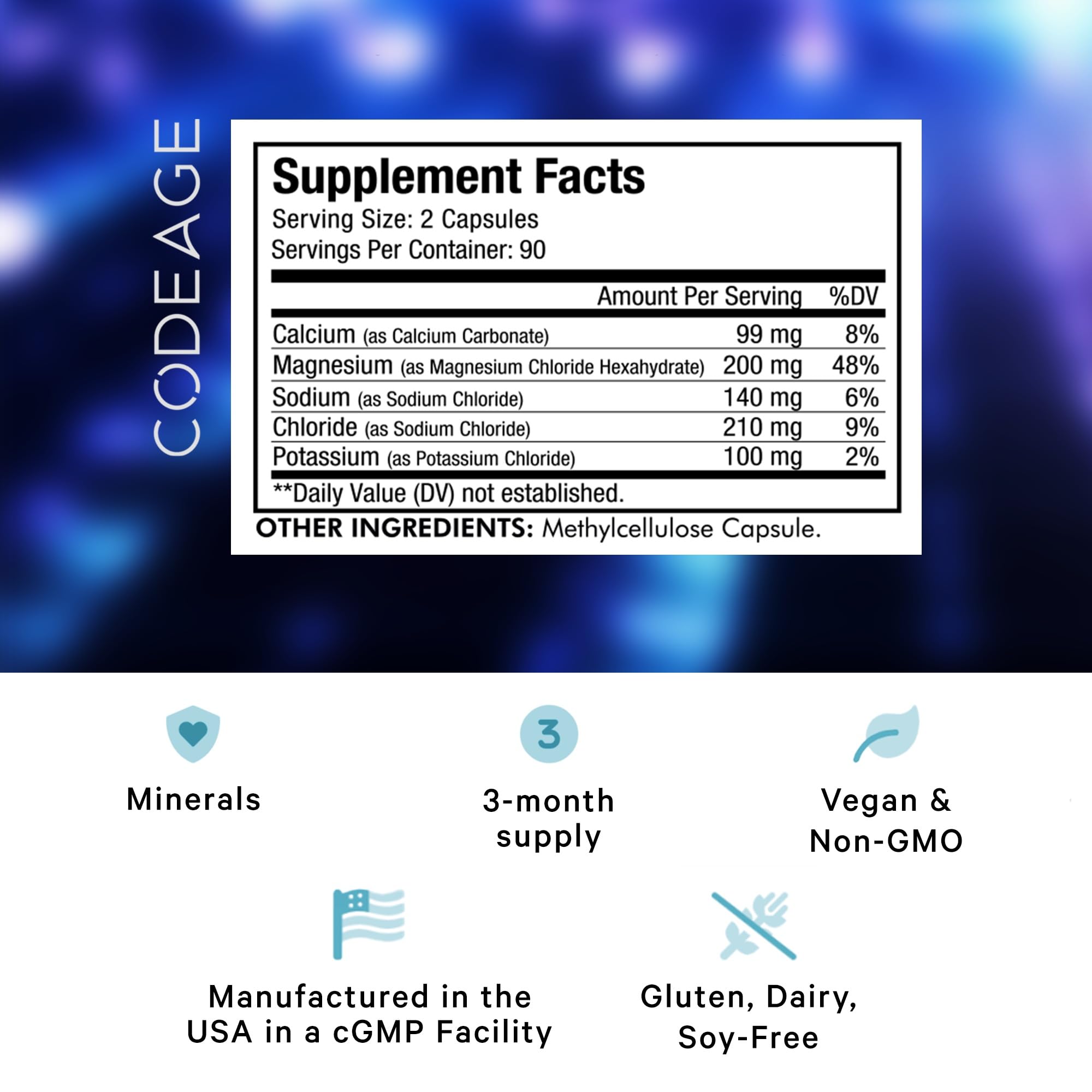 Keto Electrolytes Supplement – Vegan Electrolyte Tablets w Magnesium, Potassium