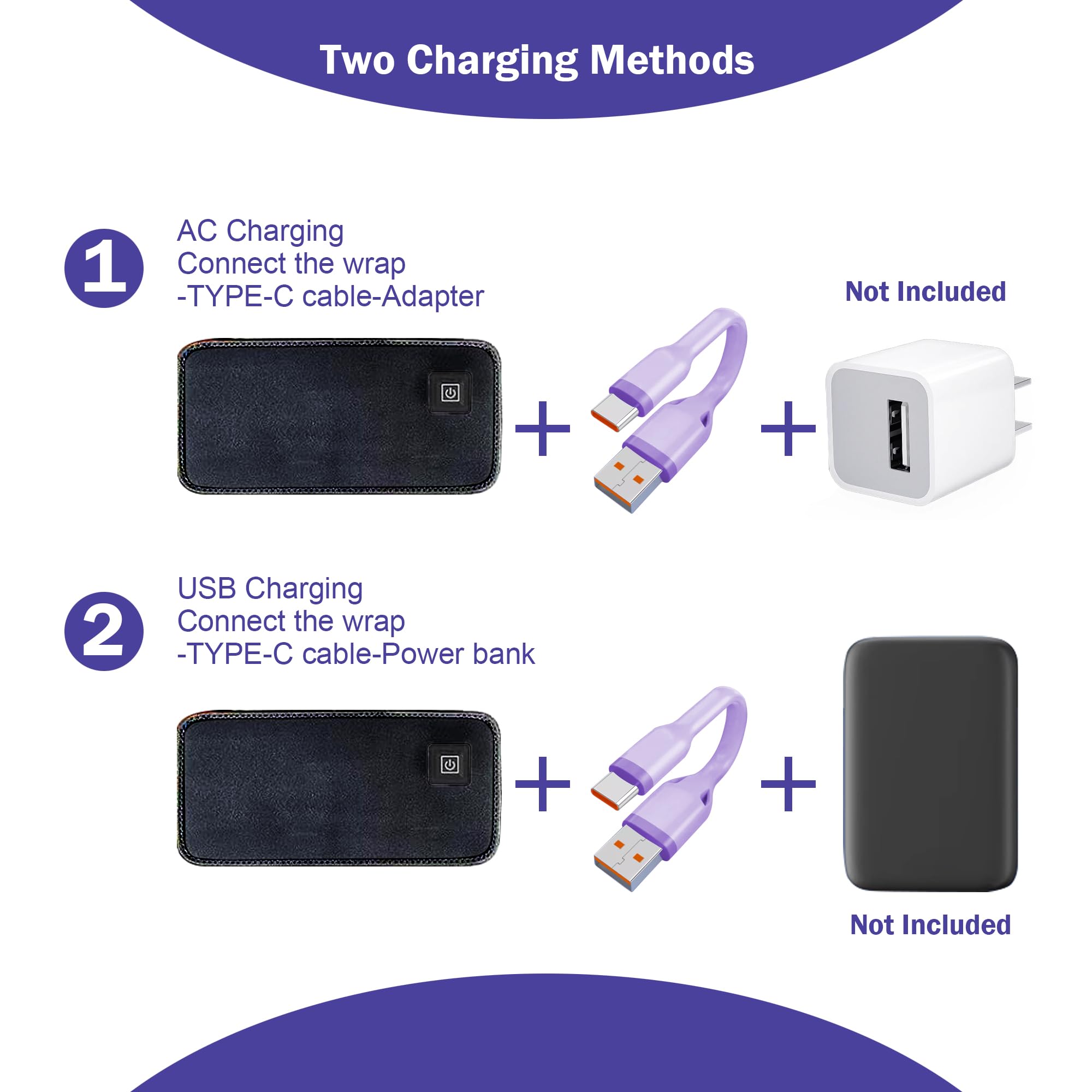 Kate brothers Red Light Therapy Belt - for Neck Near Infrared Light Therapy & Red Light Therapy