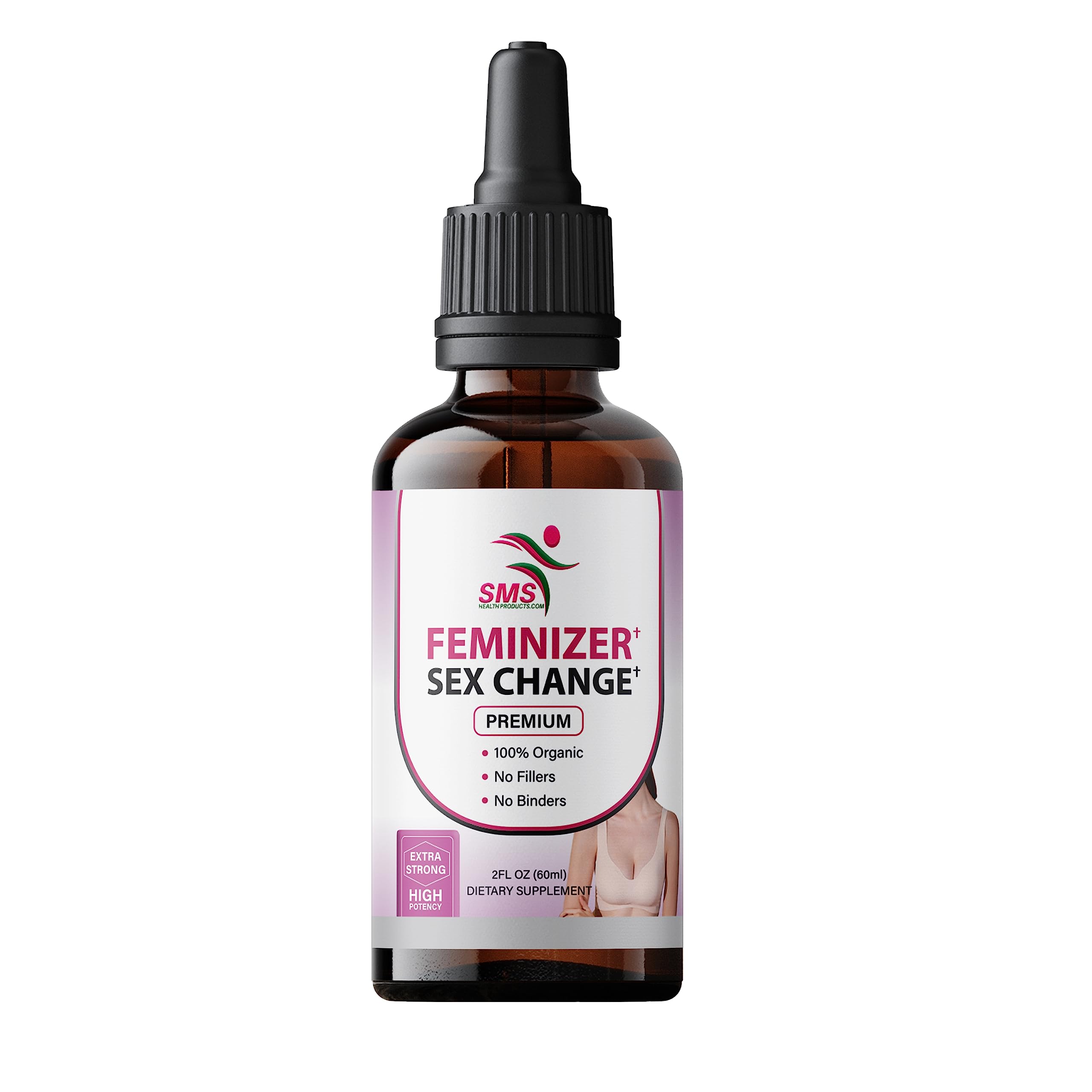 SMSHEALTHPRODUCTS.com Feminizer by SMS, Pueraria Mirifica Drops | Premium Grade