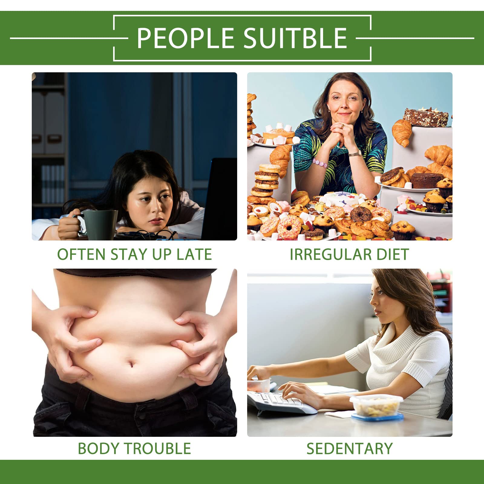 Herballegs Cellulite Reduction Patches, 2 Boxes/60PCS HerbalLegs Patches, Herbal Leg Lifting