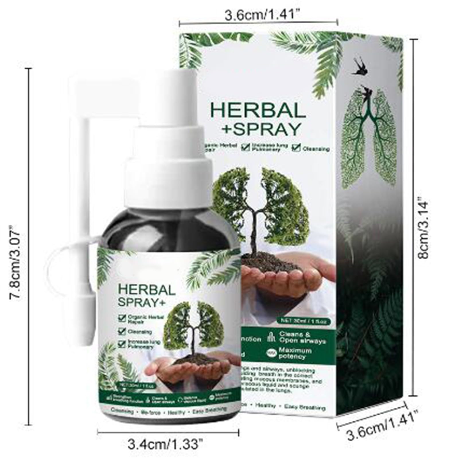 Nature Lung Cleanse Mist Powerful Lung Support Nature Lung Cleanse Mist Lung Spray Relieve Body