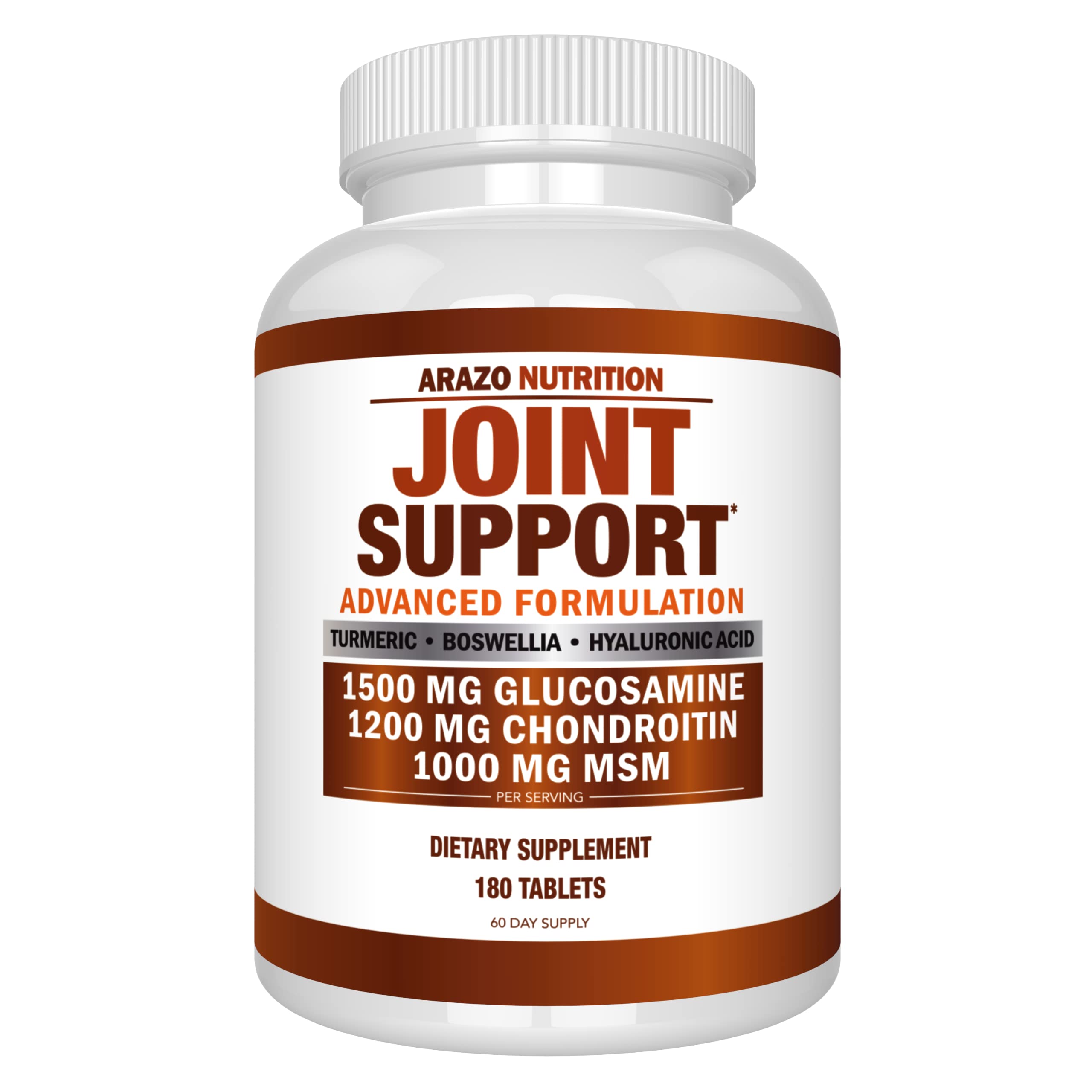 Glucosamine Chondroitin Turmeric Msm Boswellia - Joint Support Supplement for Relief 