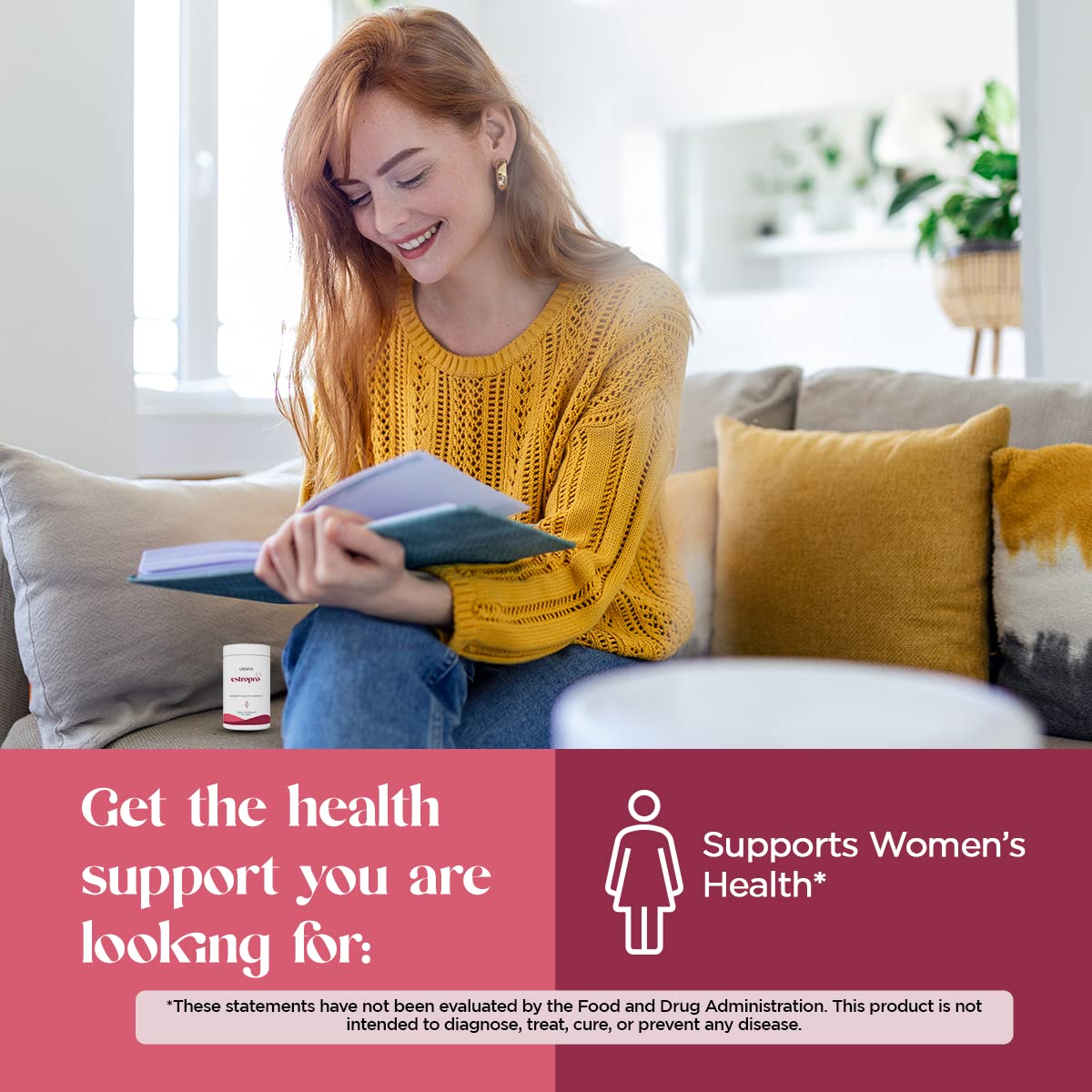 USANA EstroPro with Phytoestrogens for Symptomatic Support During Menopause* - 56 Tablets