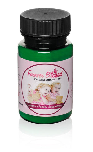 Cassava Twins 1 Month Supply Organic Cassava Root - Fertility Supplement for Twins