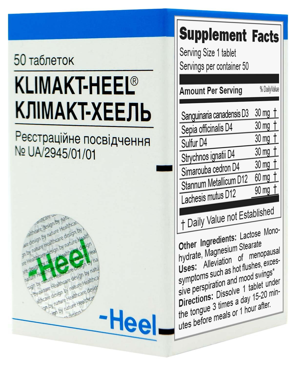 Klimaktheel 50 Tablets