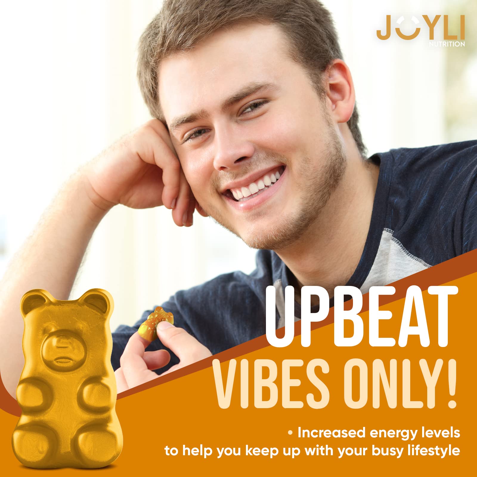 Joyli L Tyrosine Gummies 1000MG - L-Tyrosine Supplement for Kids & Adults