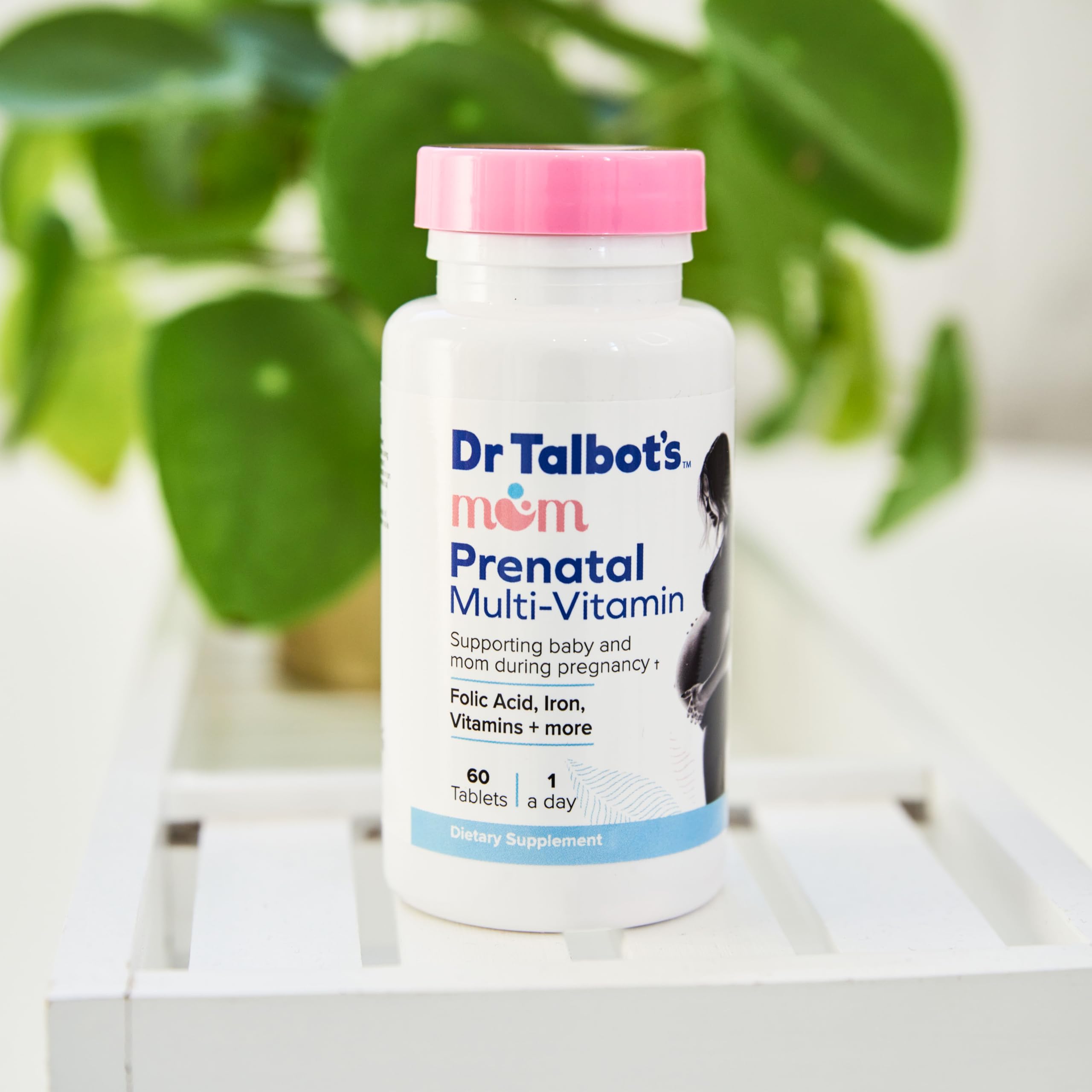 Dr. Talbot's Mom Prenatal Multi-Vitamin with Folic Acid, Iron, Vitamins and More