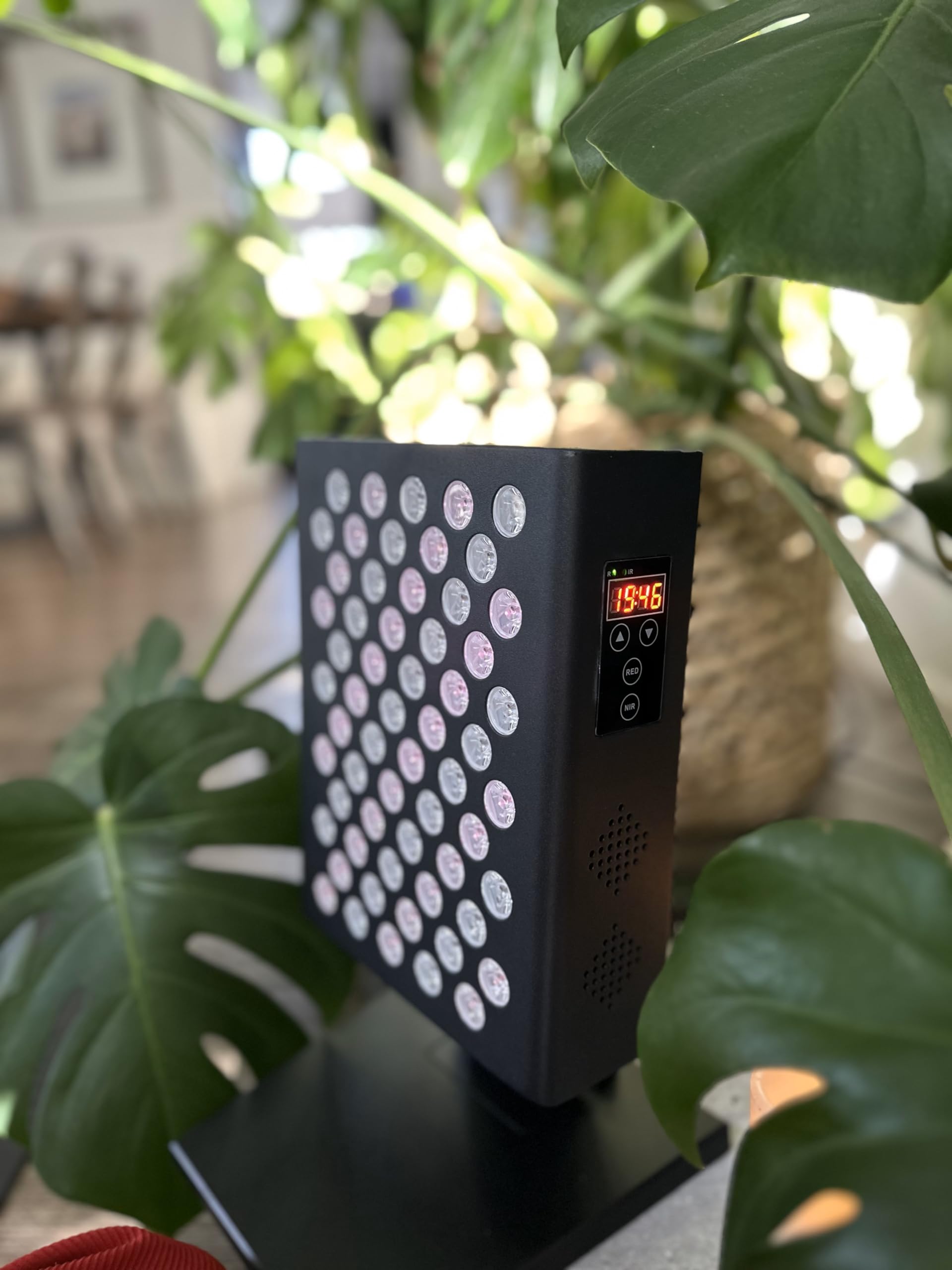 ADVARAYS Red Light Therapy Lamp: Infrared Heating Pad Pain Relief for Body 60 LEDs Panel Red Light