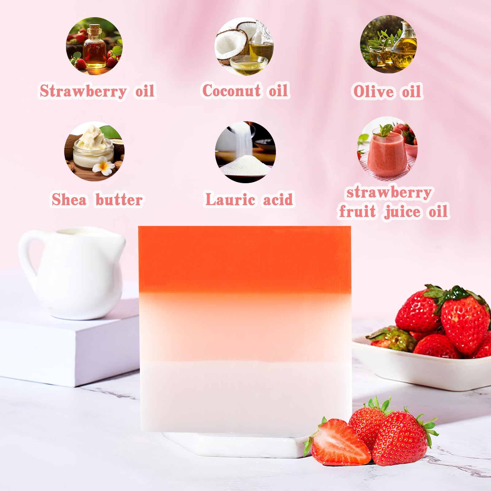 Yoni Wash Yoni Oil Yoni Bar Soap for Women PH Balance, Strawberry Body Oil, Feminine Wash