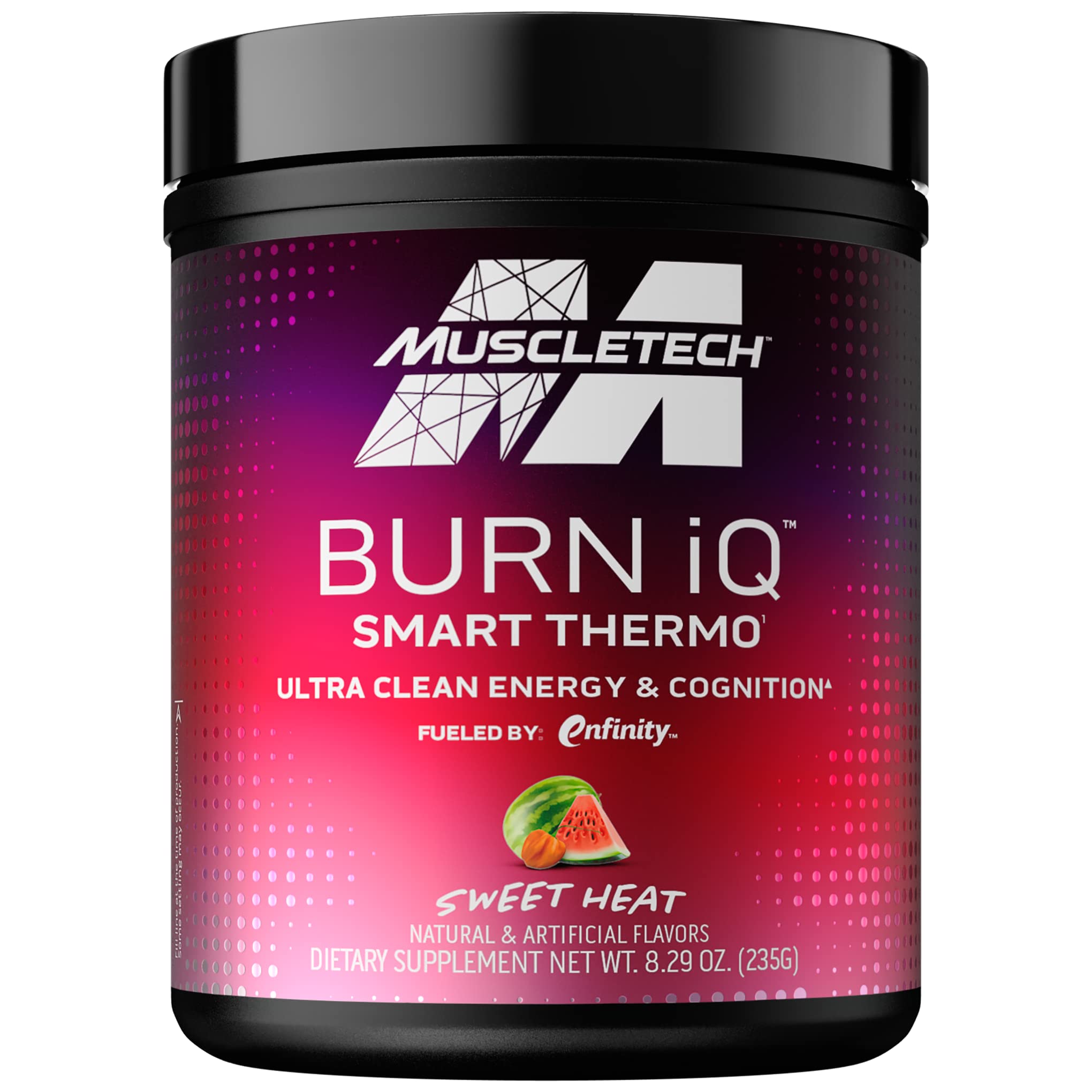 MuscleTech Burn IQ Smart Thermo Supplement Fueled with Paraxanthine Enhanced Energy