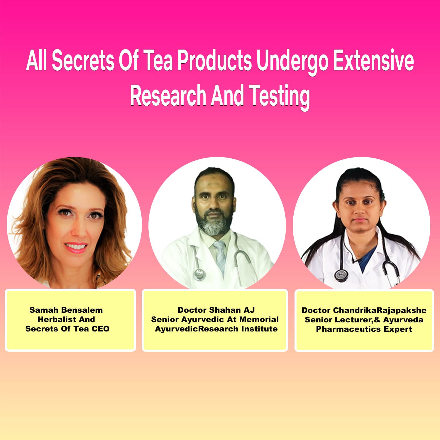 Secrets Of Tea Patented Fertility Supplement & Fertility Tea For WomenTo Help Support Conception