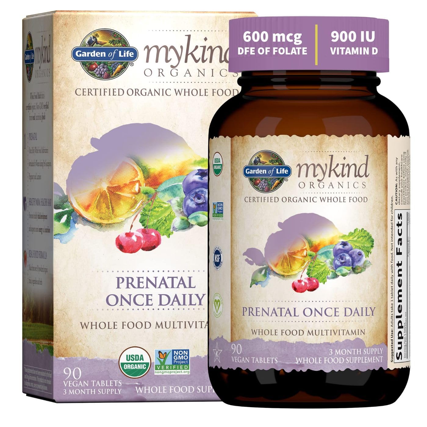 Garden of Life Organics Prenatal Vitamin