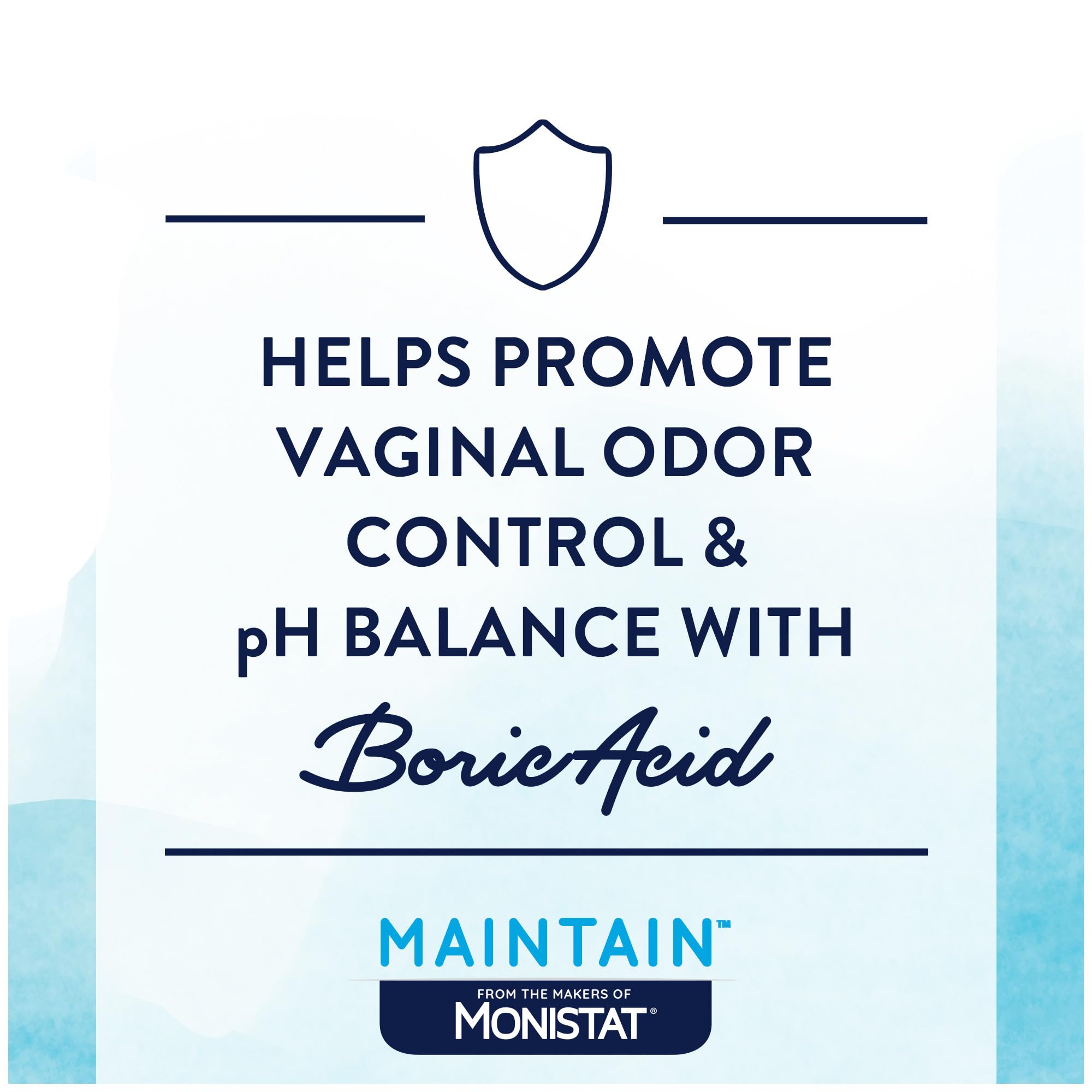 from The Makers of Monistat, Maintain Boric Acid Suppositories for Women, 600 Mg of Boric Acid, 30 Ct, 1 Pack