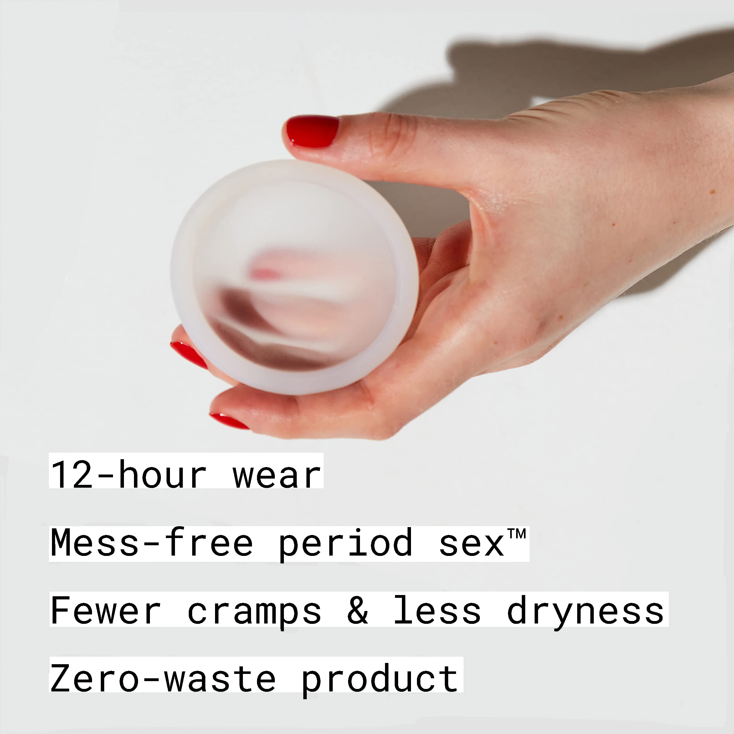 Flex Reusable Disc | Reusable Menstrual Disc | Tampon, Pad, and Cup Alternative | Capacity of 6 Super