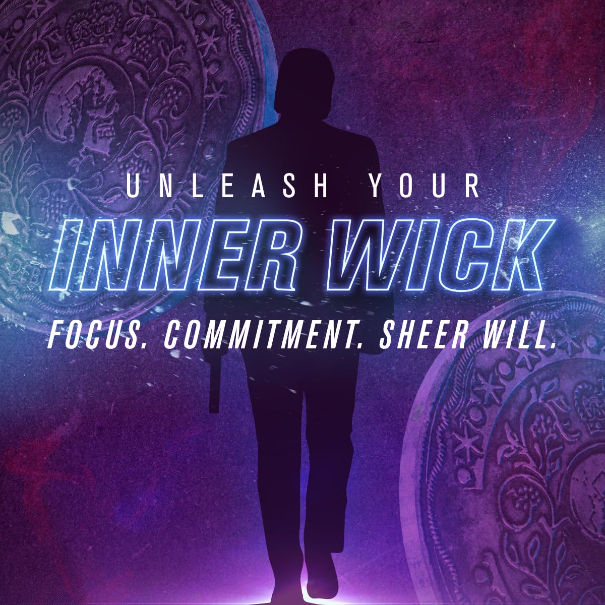 Jacked Factory X John Wick - Wick Mode Pre Workout Powder - Intense Energy