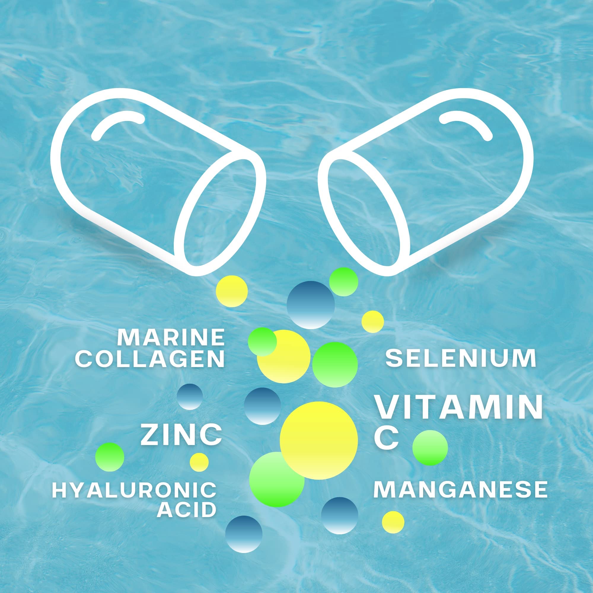 CORREXIKO Marine Collagen Pills, High Strength 2200mg Anti-Ageing Tablets