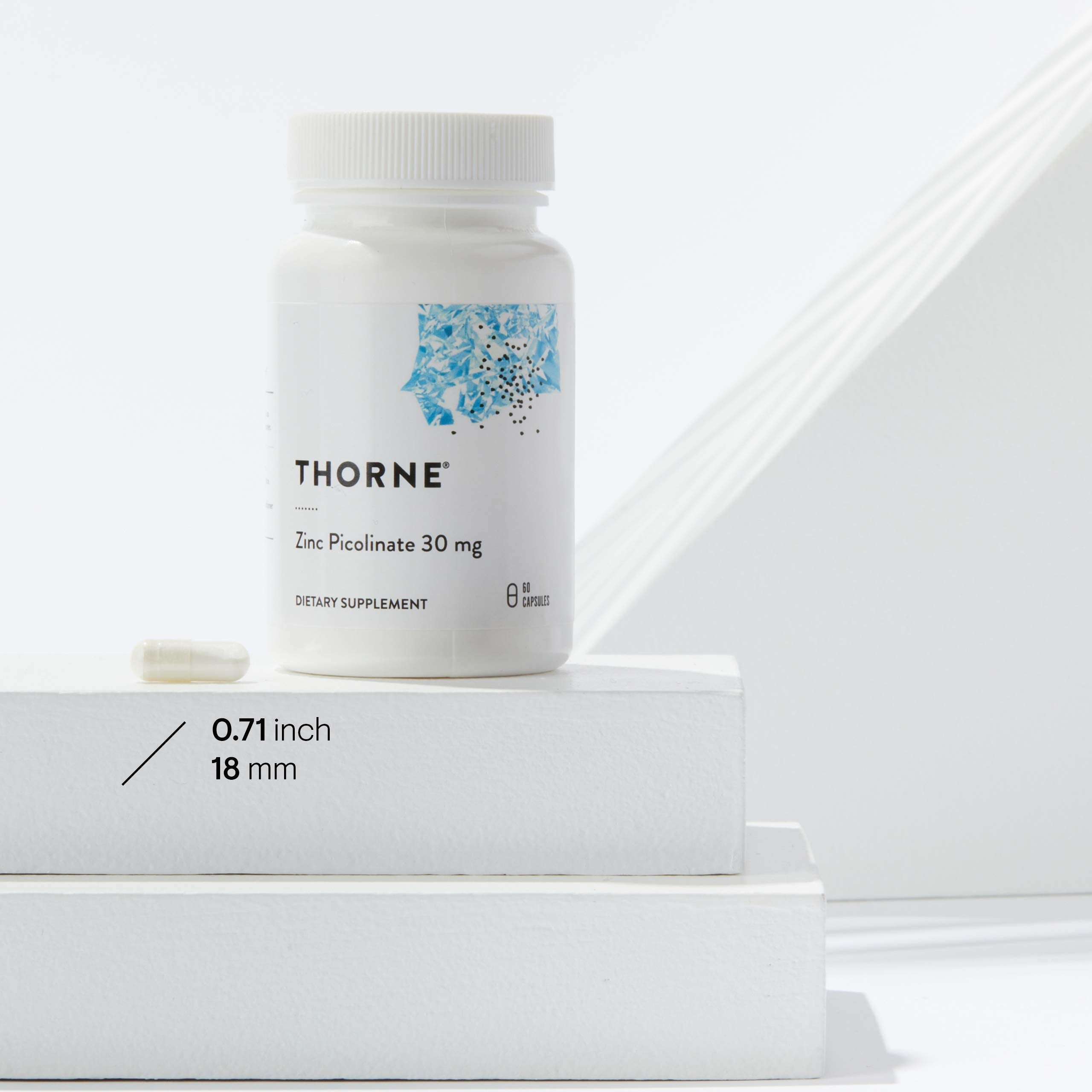 Thorne Zinc Picolinate 30 mg - Well-Absorbed Zinc Supplement for Growth and Immune