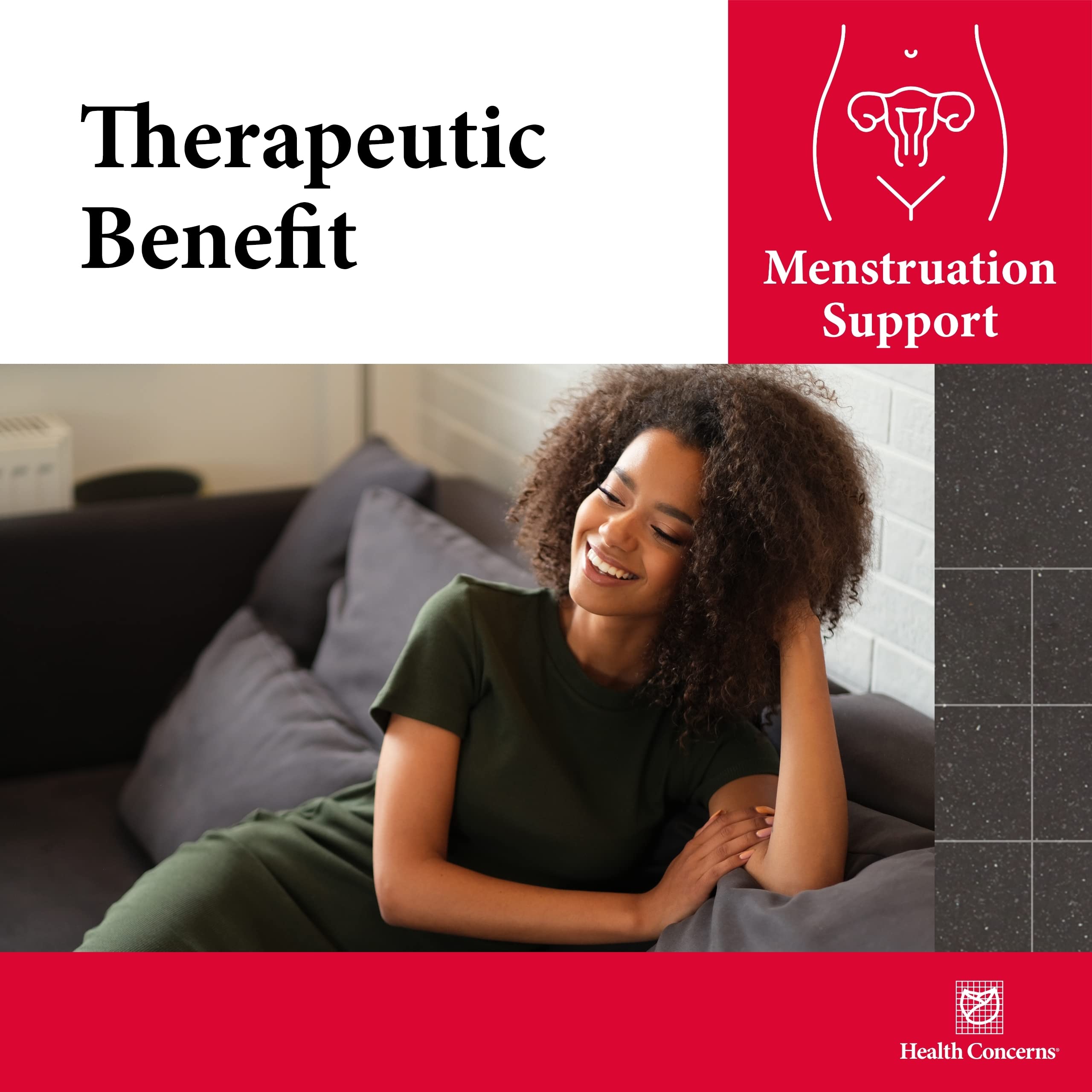 Health Concerns Woman's Balance - PMS Relief & Support Supplement for Women - Large, 90 Capsules