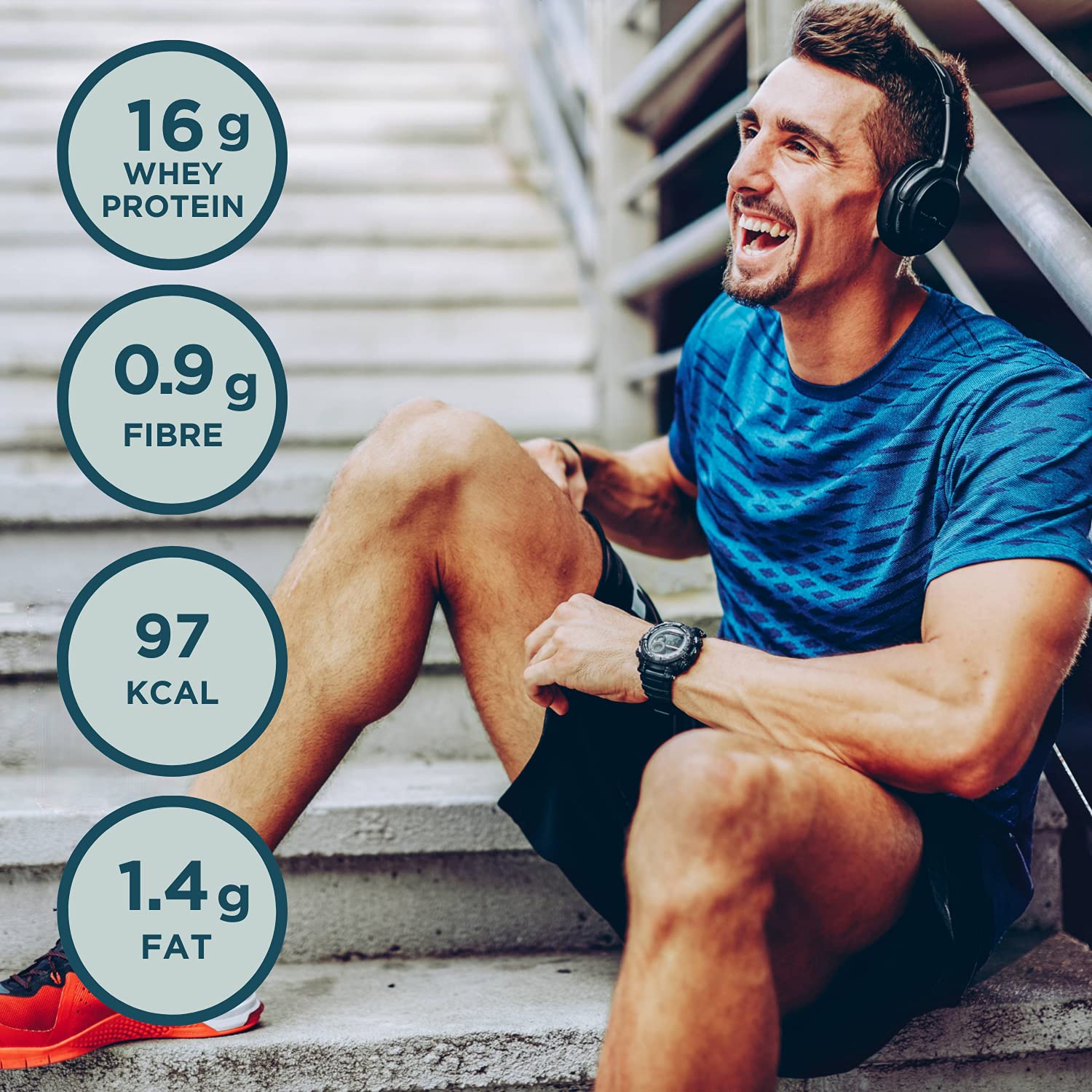 Kinetica Lean Protein Powder, Low Calorie, Grass Fed Whey, 72 Servings, Smooth Chocolate, 1.8kg