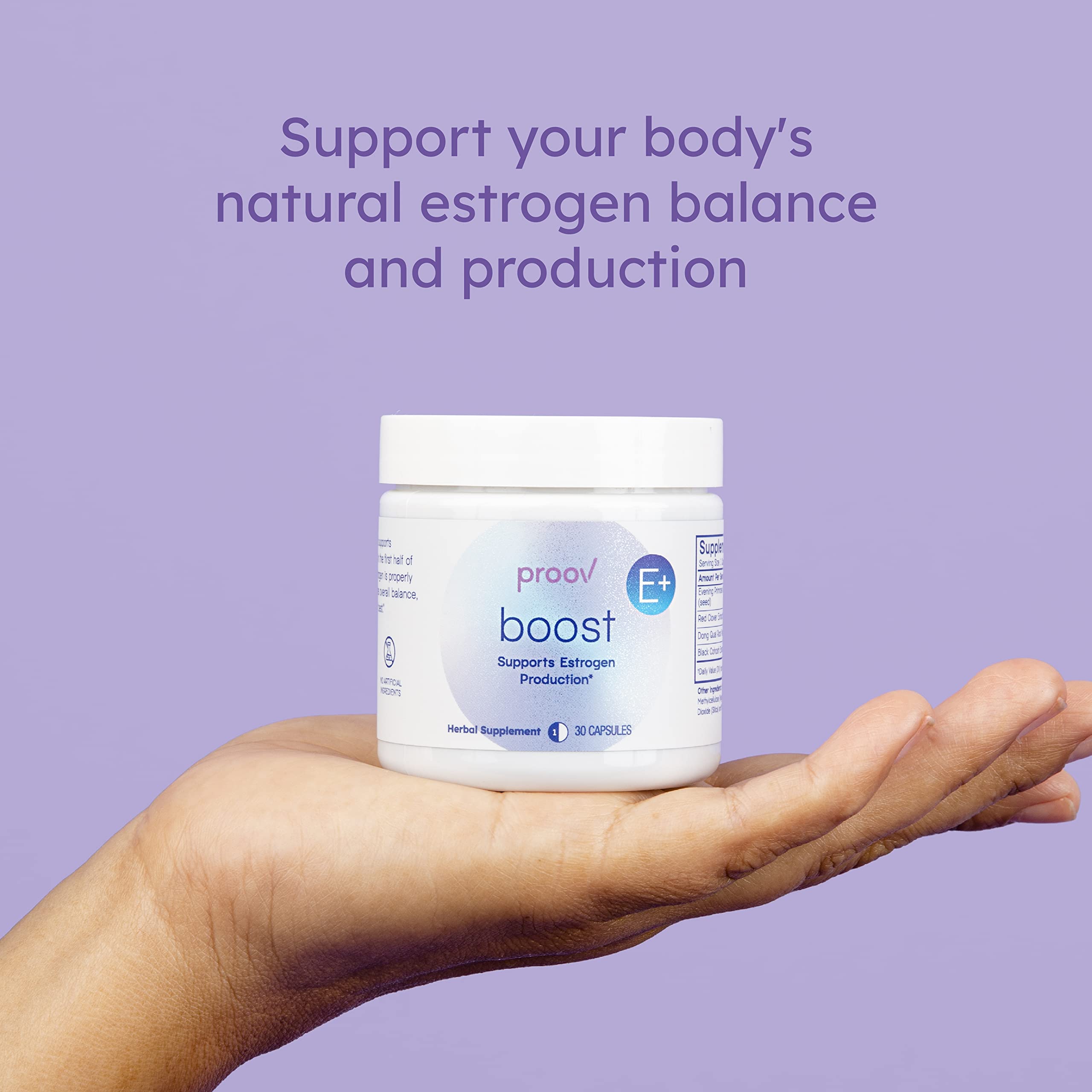 Proov Balancing Oil (Lemon) Plus Pro and Boost Supplements | Support Your Body's Natural Progesterone