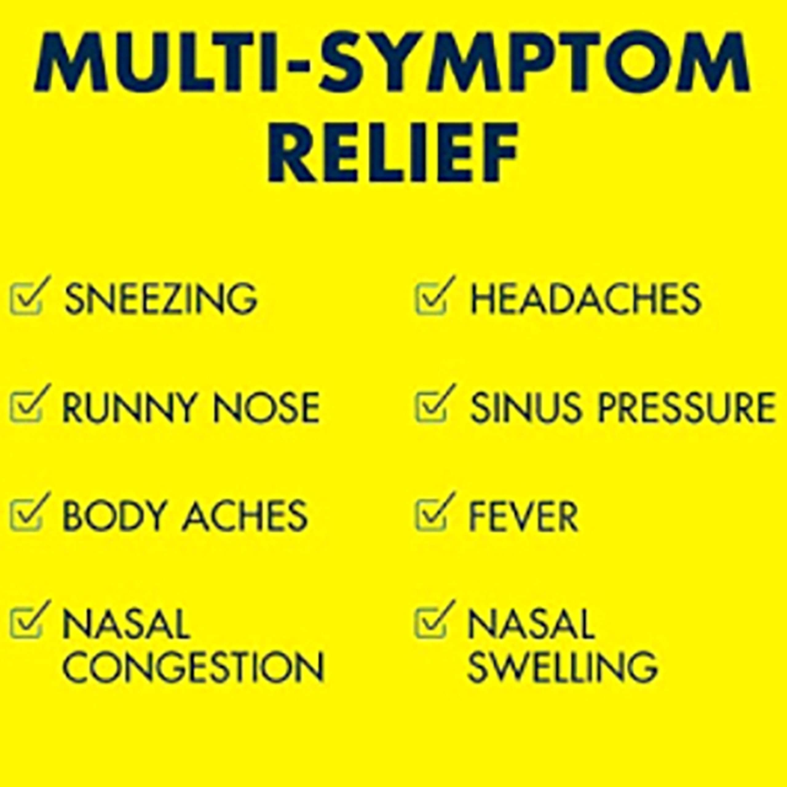 Advil Multi Symptom Cold and Flu Medicine, Cold Medicine for Adults with Ibuprofen, Phenylephrine HCL
