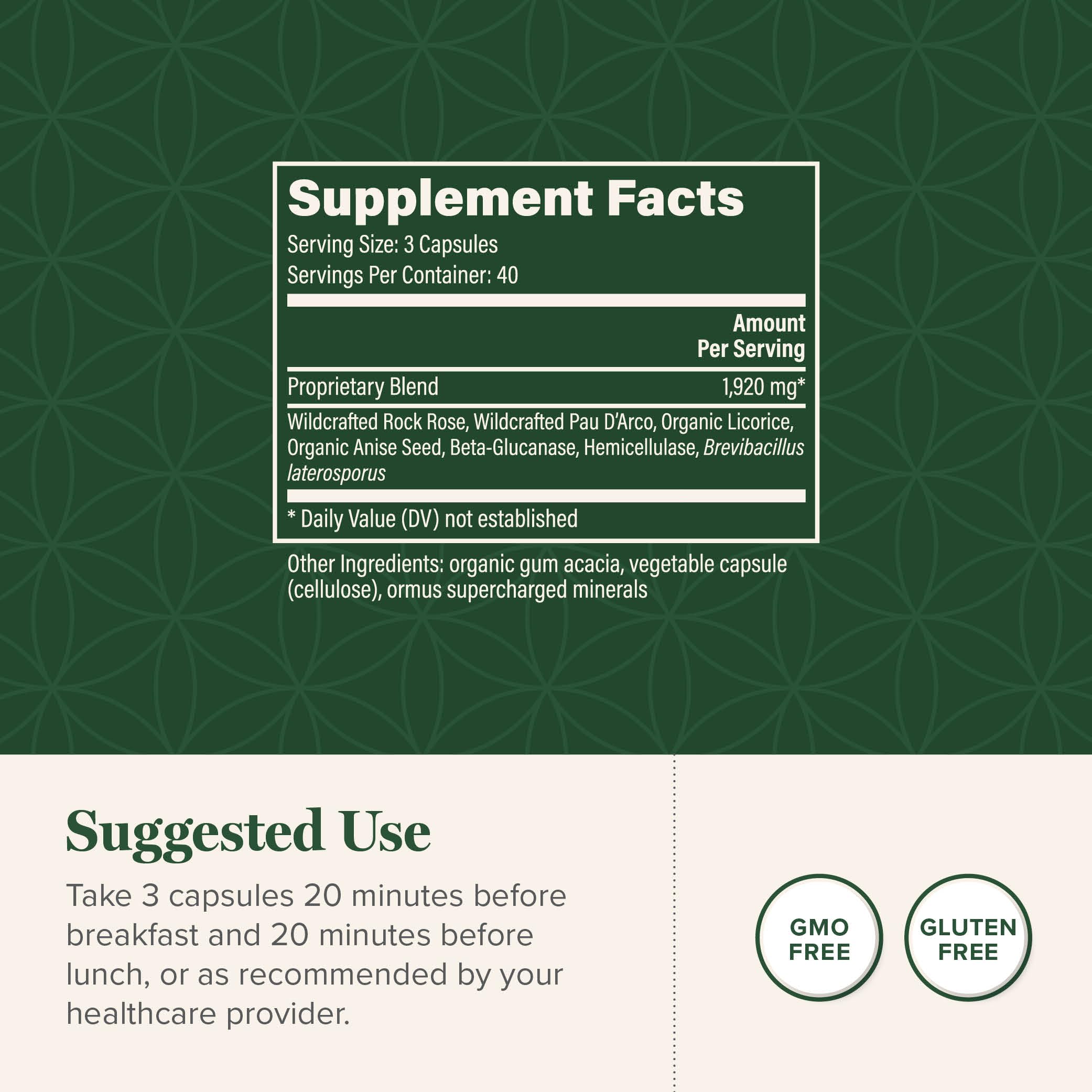 Global Healing Candida Cleanse (Mycozil) - Supports Detoxification for Natural Candida Cleanse