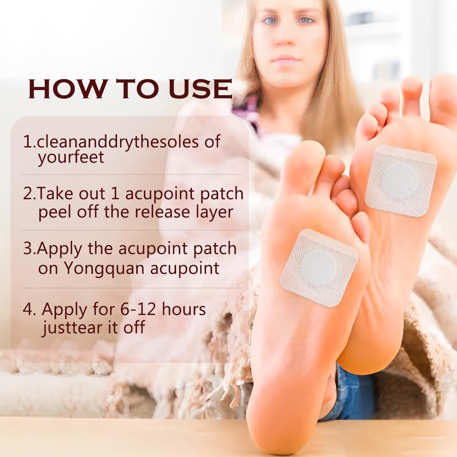 Huatang Acupoint Pressure Patch, Acupoint Sticker, Huatang Acupoint Pressure -42pcs Patch (3Box)