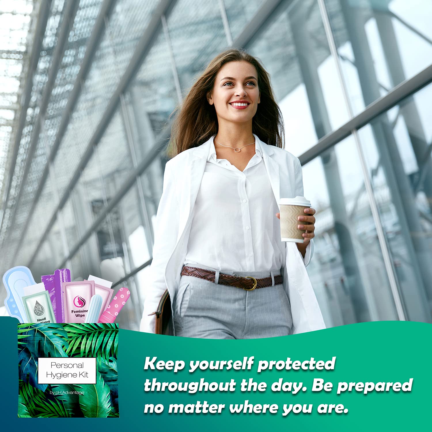 Menstrual Kit All-in-One | Convenience on The Go | Single Period Kit Pack for Travelling, Tweens