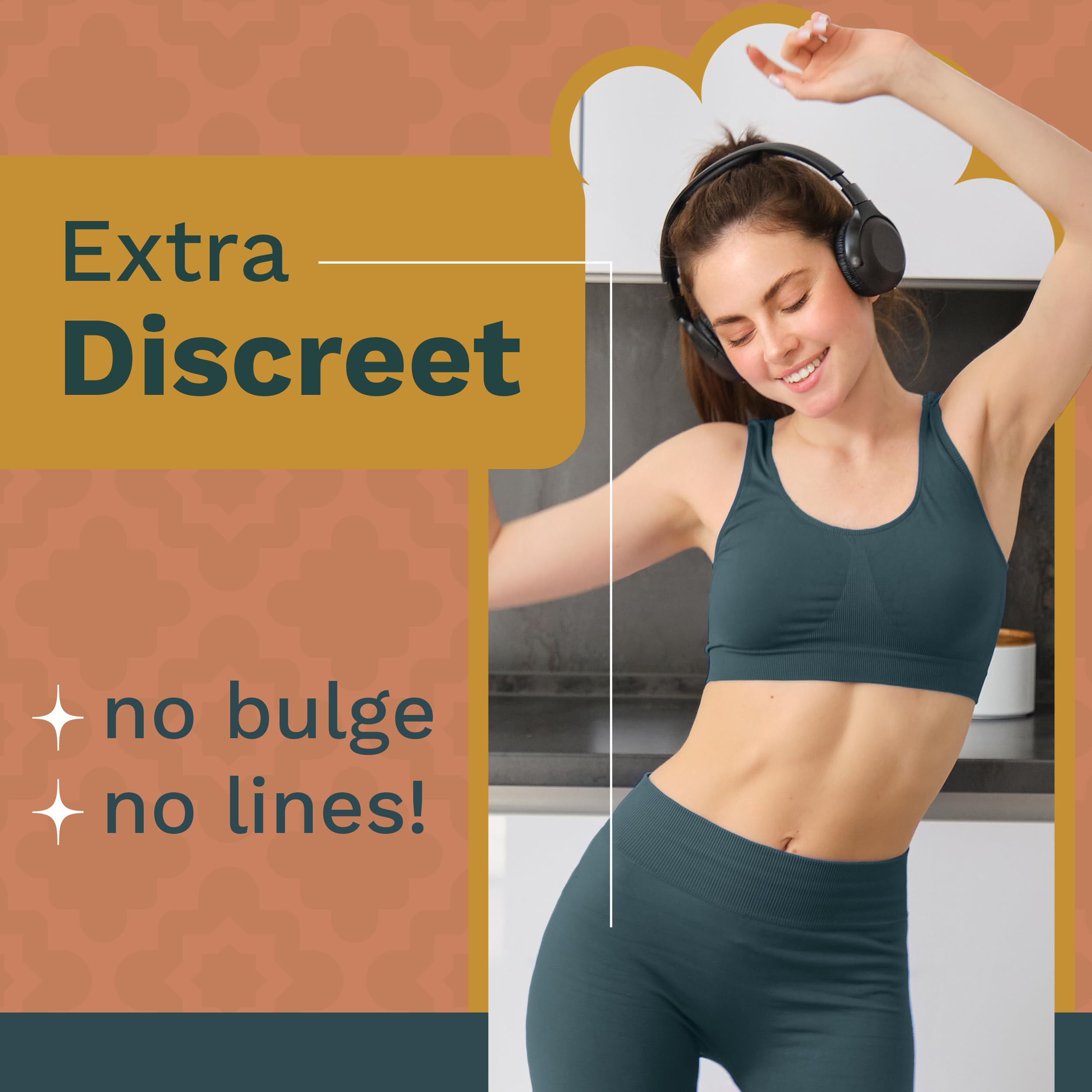 Camel Toe Concealer | Seamless Camel Toe Hider, Anti Camel Toe Cover Silicone Insert, No Camel Toe