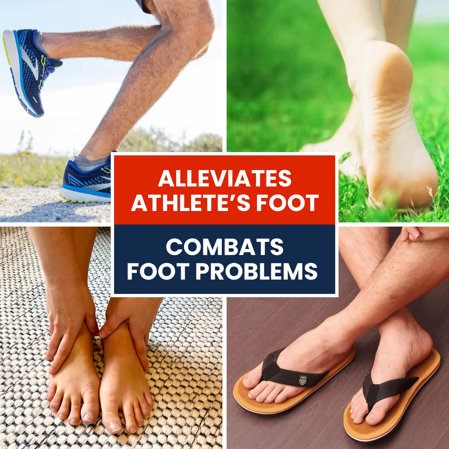 Muscle Relief Foot Soak with Epsom Salts - All Natural Salts for Post Workout Recovery