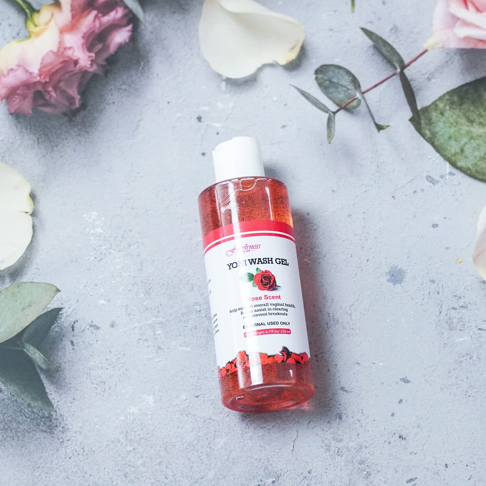 forvirness Feminine Wash with Cleaning Factor, Vaginal Wash - Clean, Remove Odor, pH Balance