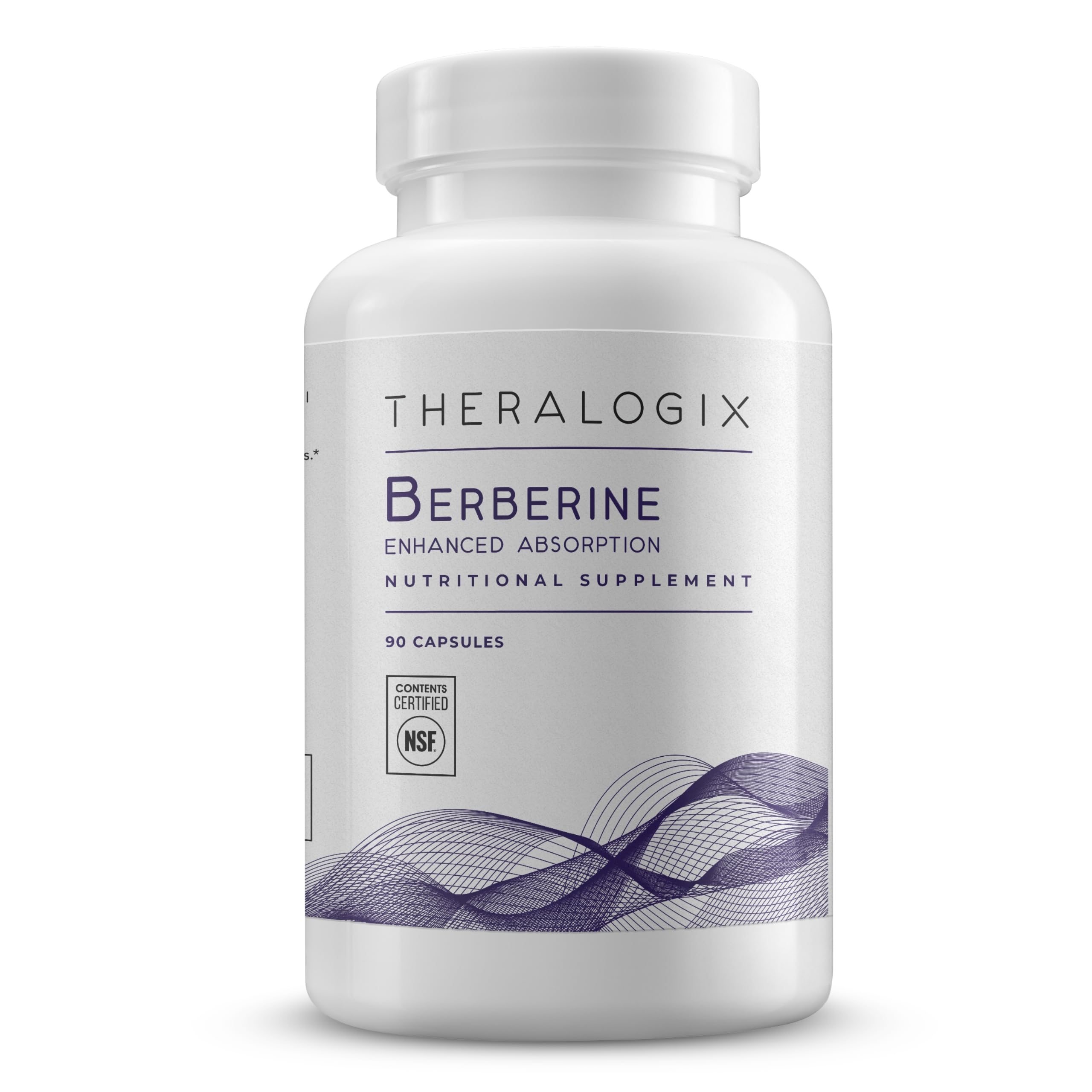 Theralogix Berberine Enhanced Absorption - 90-Day Supply - Made with Berberine