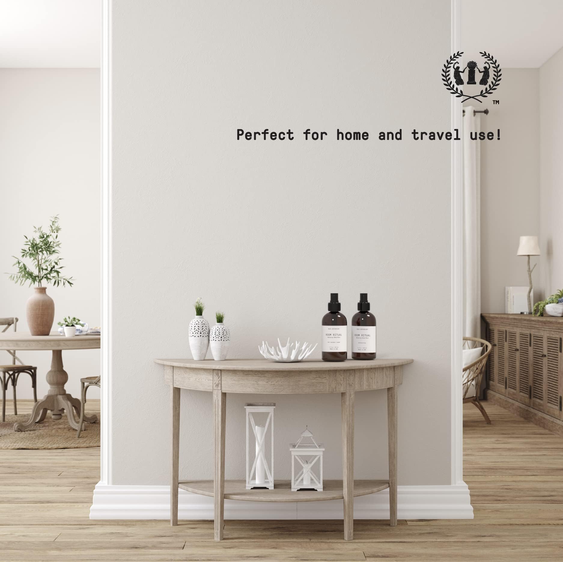 Muse Bath Apothecary Room Ritual - Aromatic and Relaxing Room Mist, 8 oz, Infused